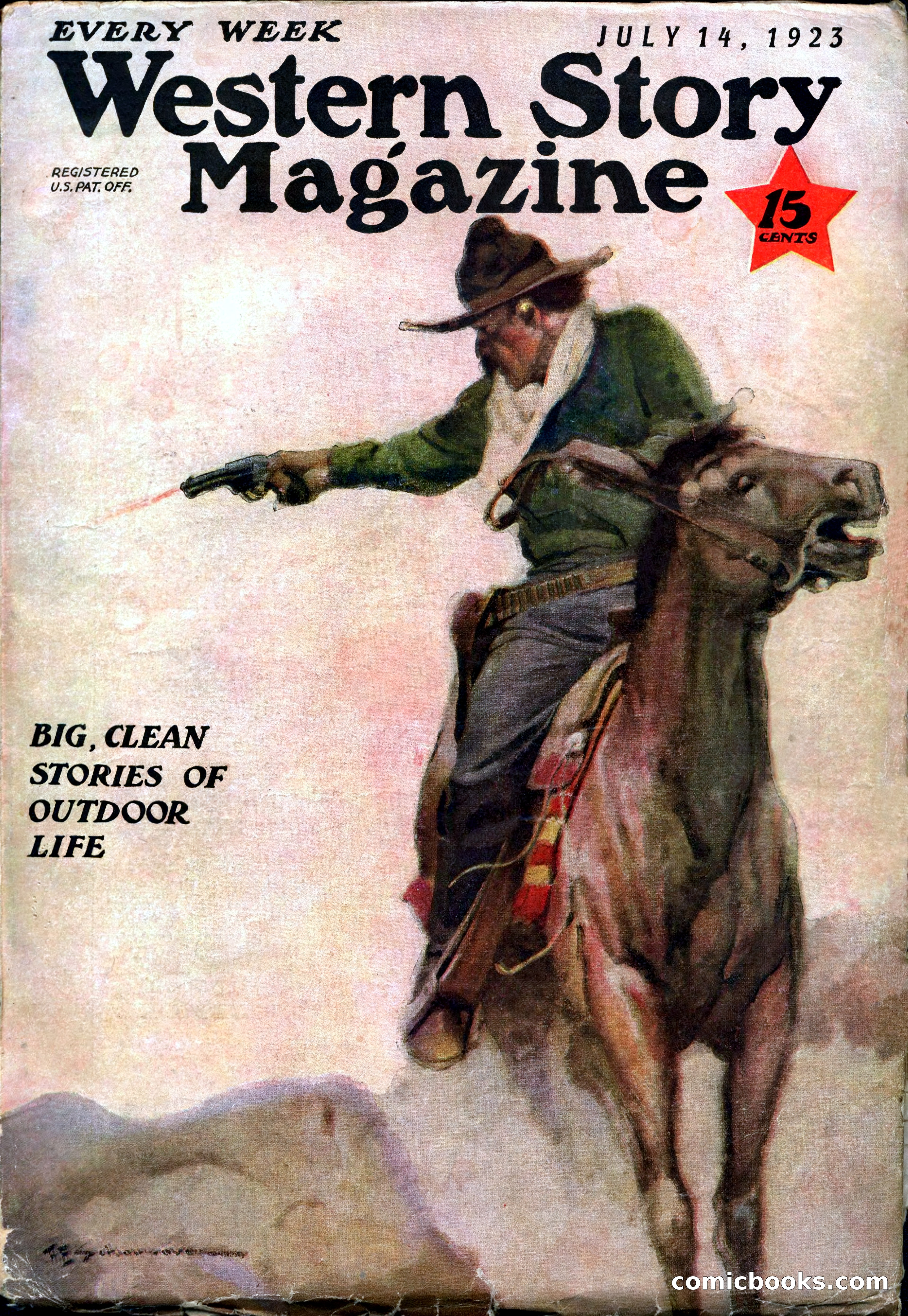 Western Story Magazine, July 14, 1923