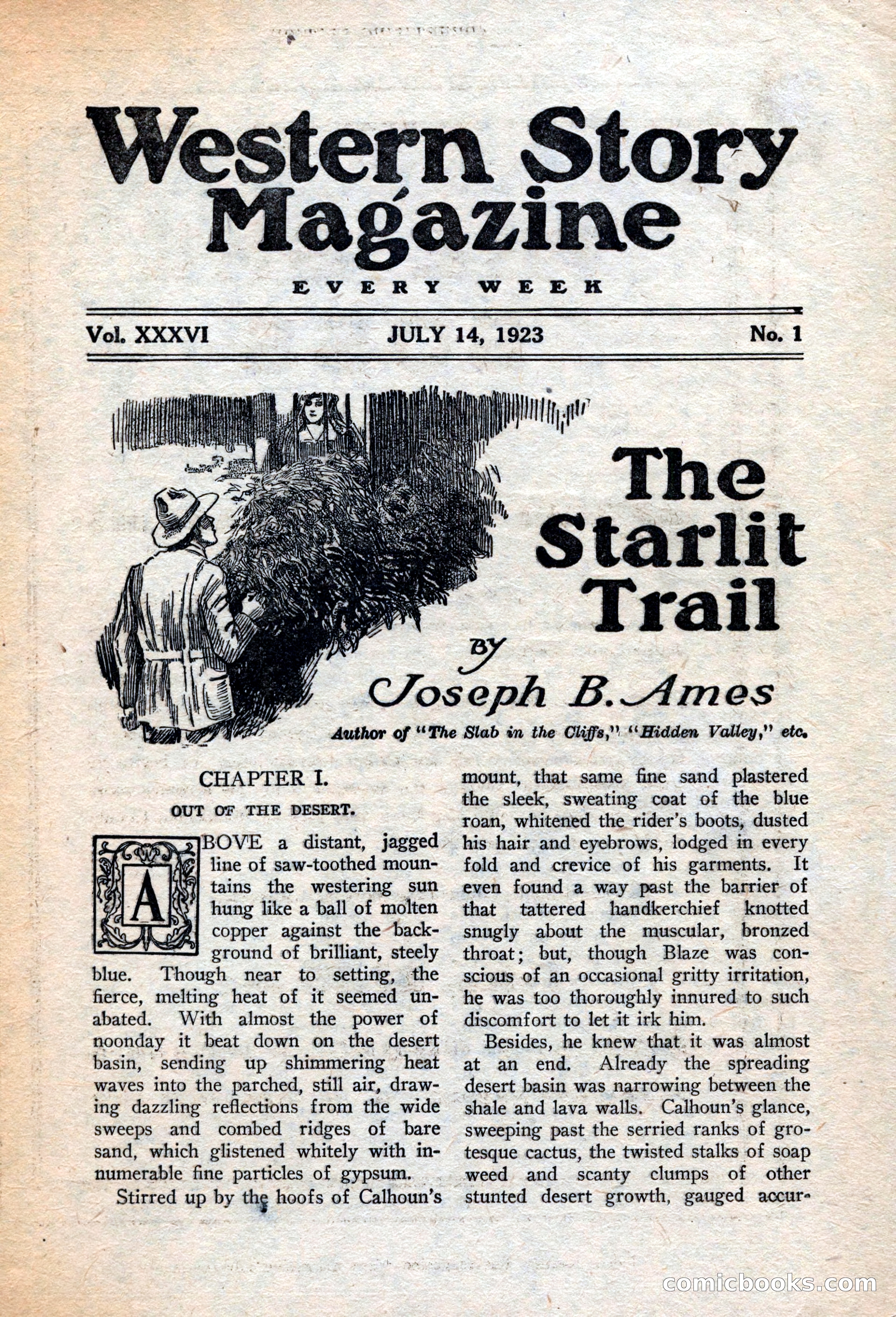Western Story Magazine, July 14, 1923 — page 5 of 149