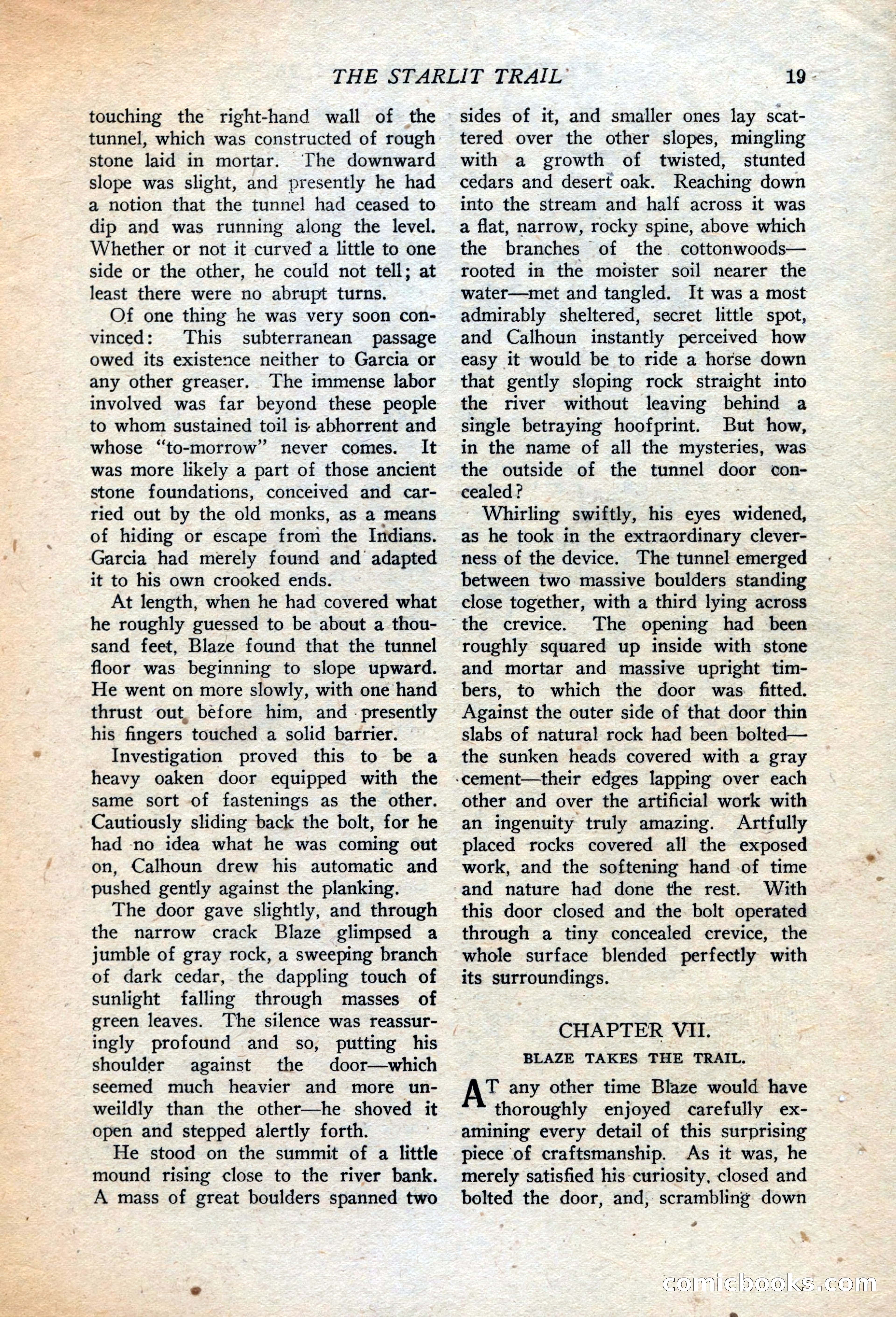Western Story Magazine, July 14, 1923 — page 21 of 149