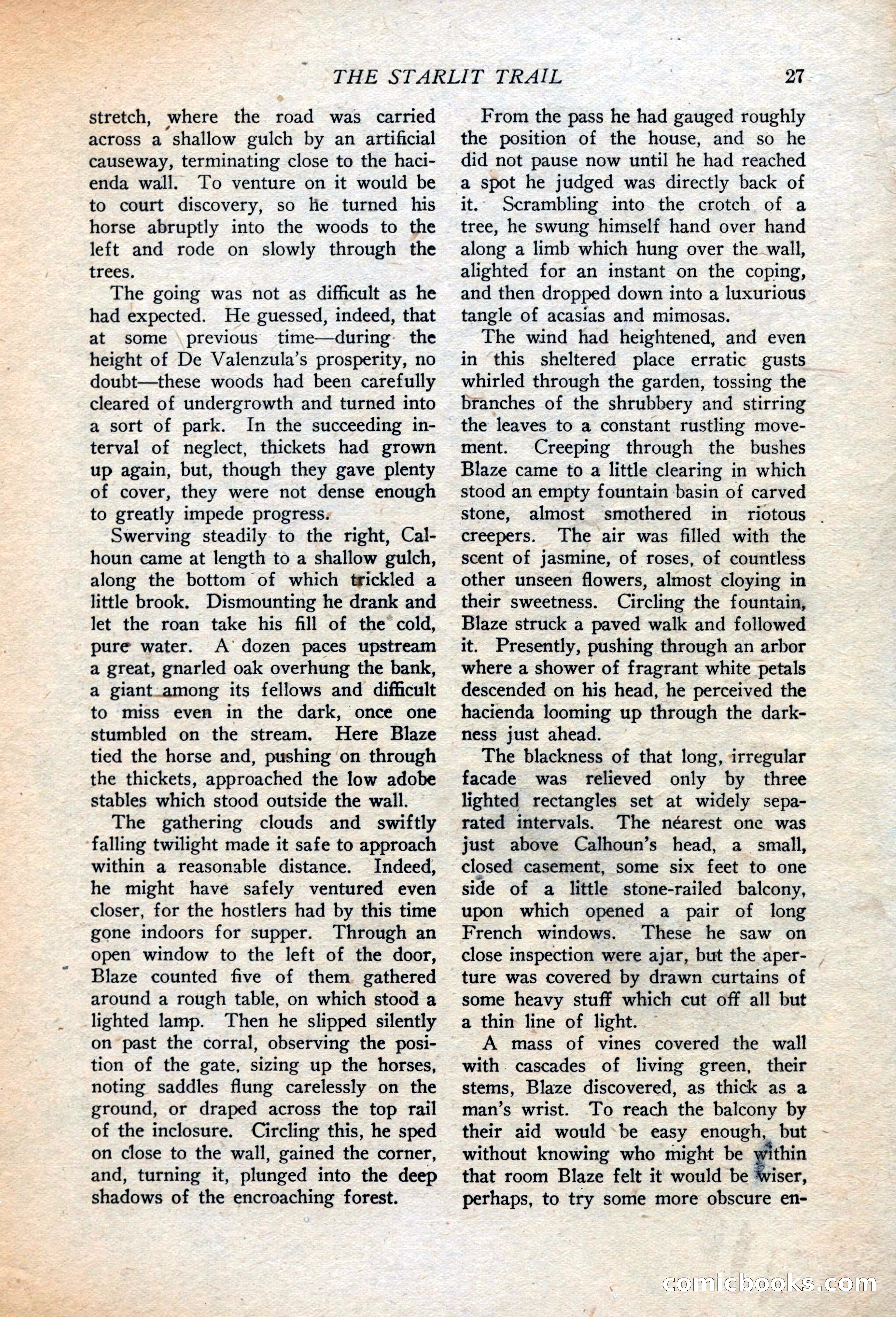 Western Story Magazine, July 14, 1923 — page 29 of 149
