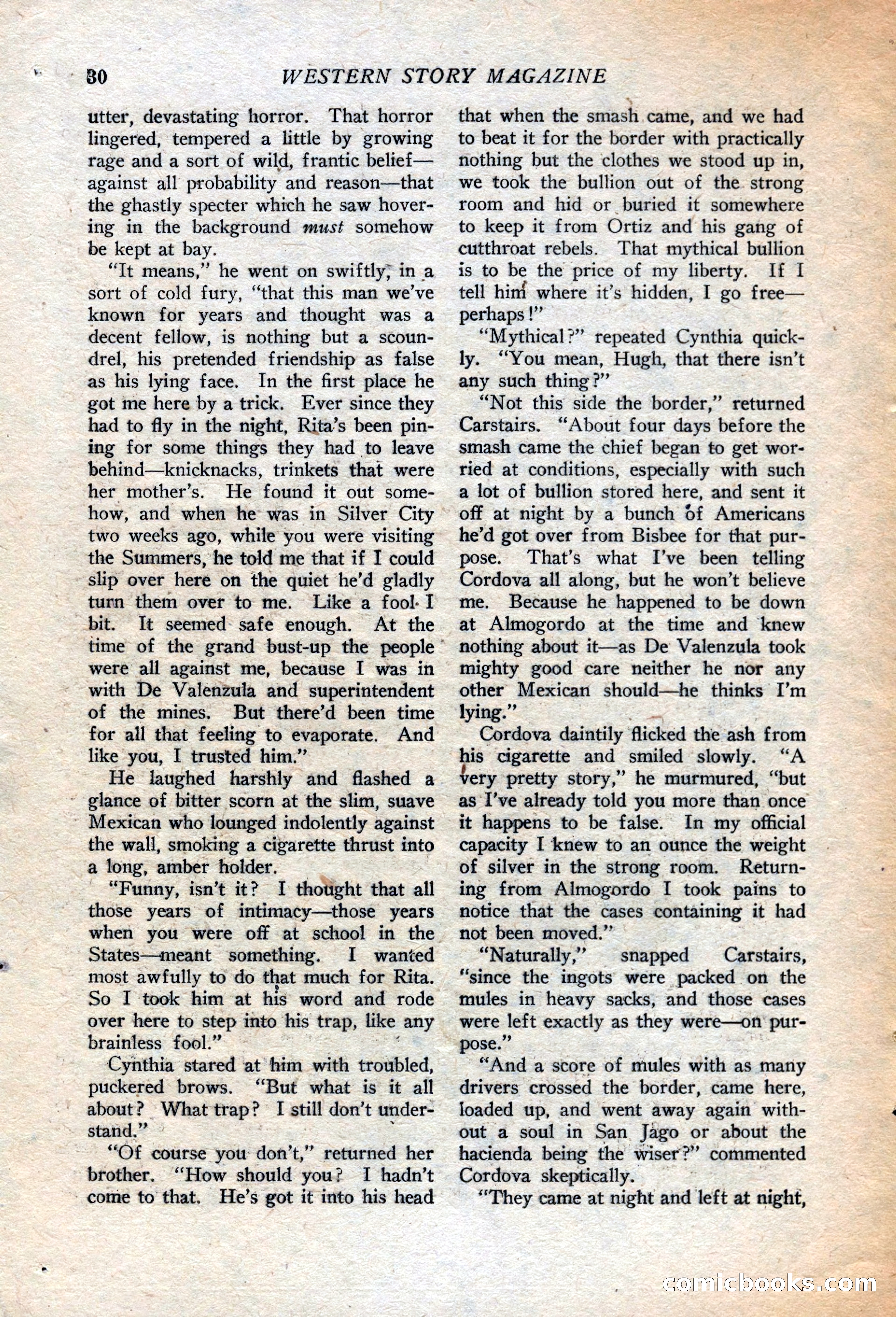 Western Story Magazine, July 14, 1923 — page 32 of 149