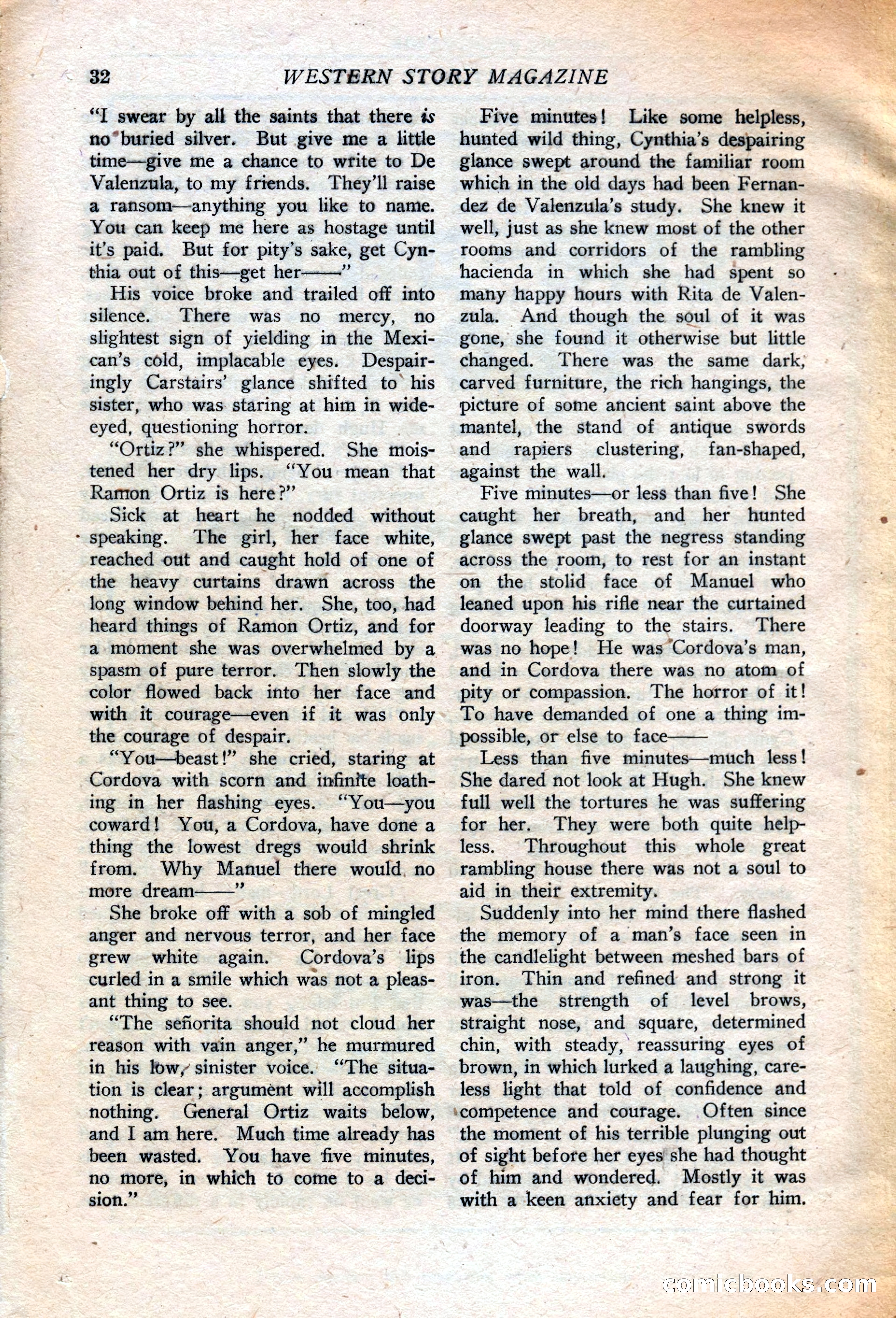 Western Story Magazine, July 14, 1923 — page 34 of 149