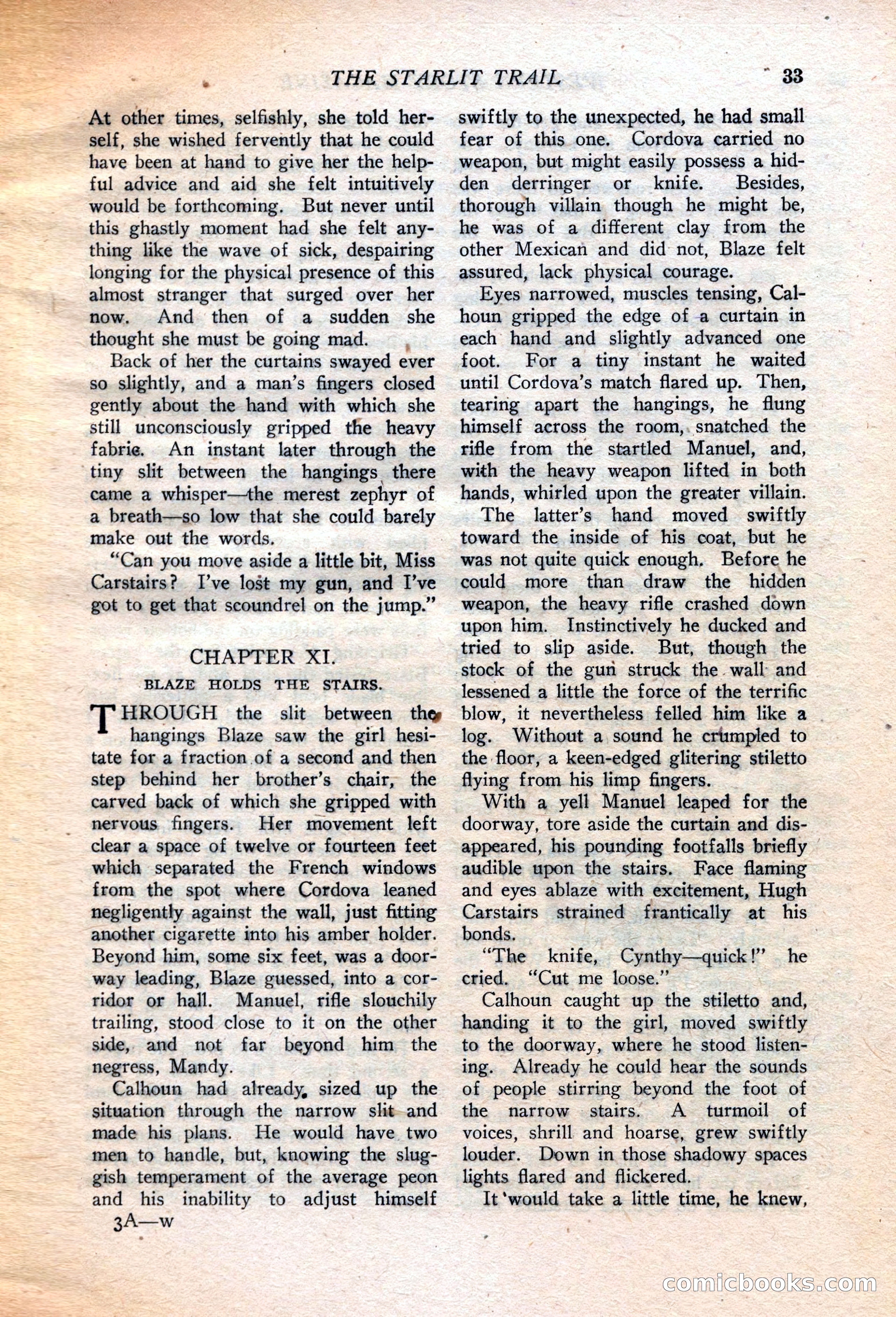 Western Story Magazine, July 14, 1923 — page 35 of 149
