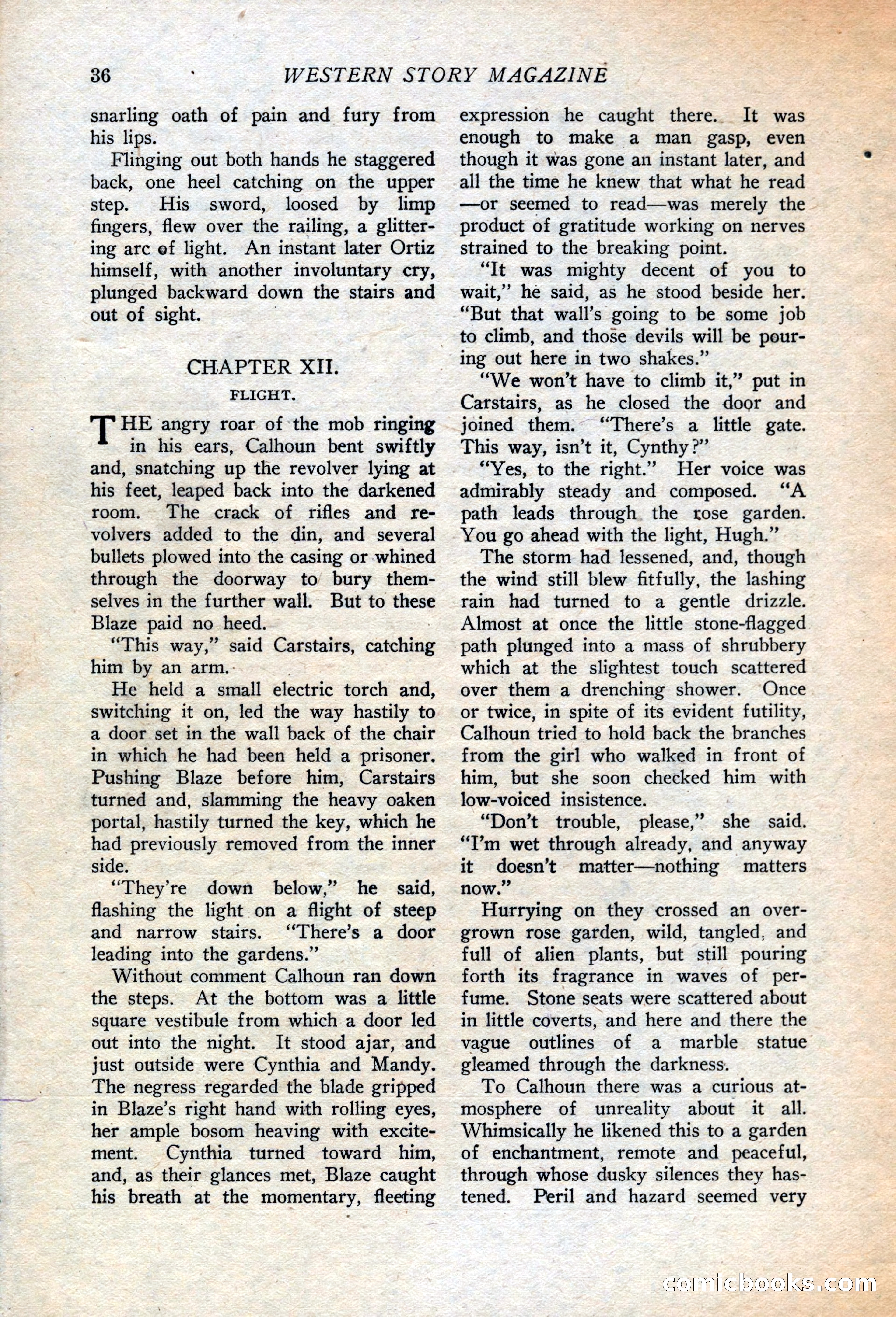 Western Story Magazine, July 14, 1923 — page 38 of 149
