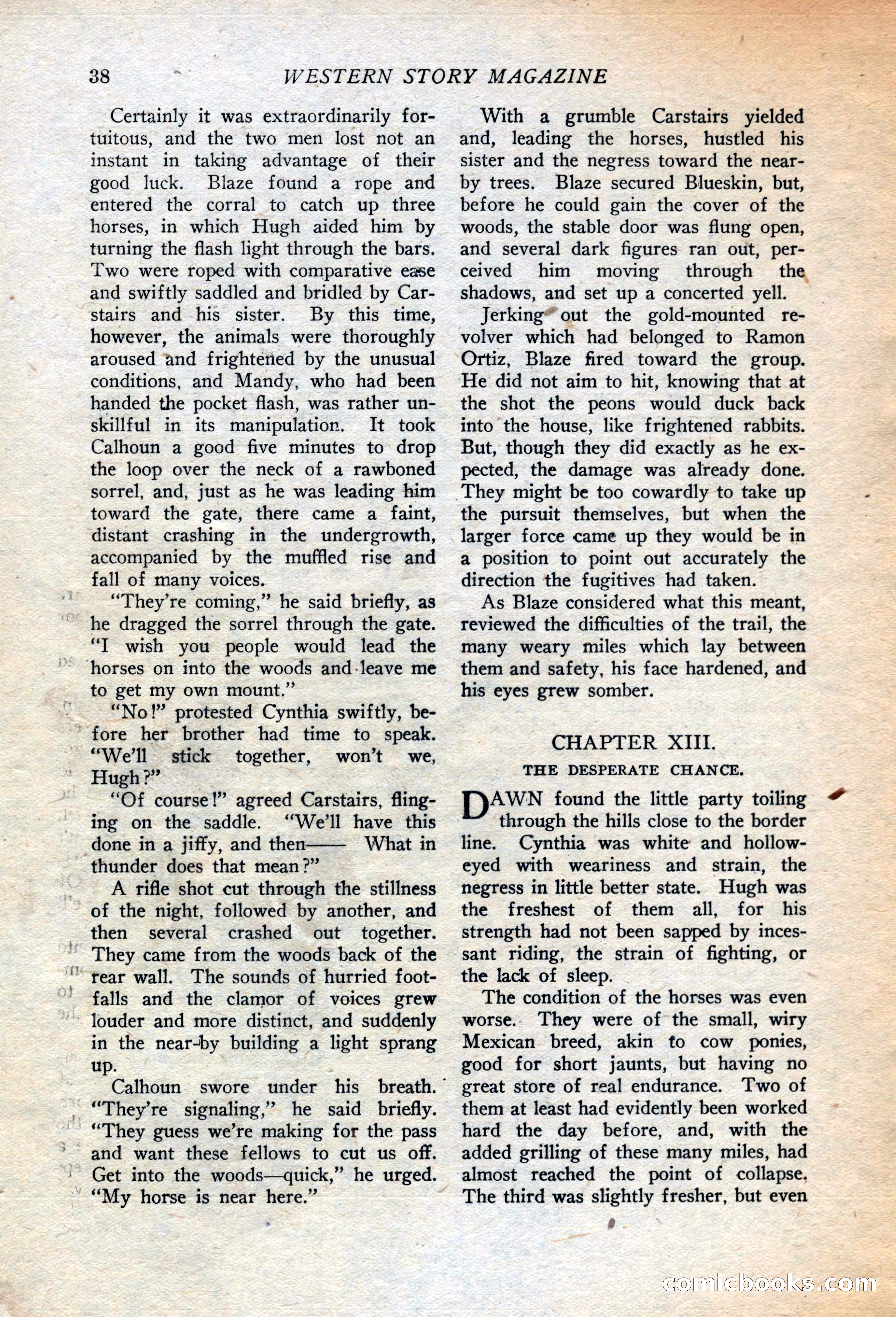 Western Story Magazine, July 14, 1923 — page 40 of 149