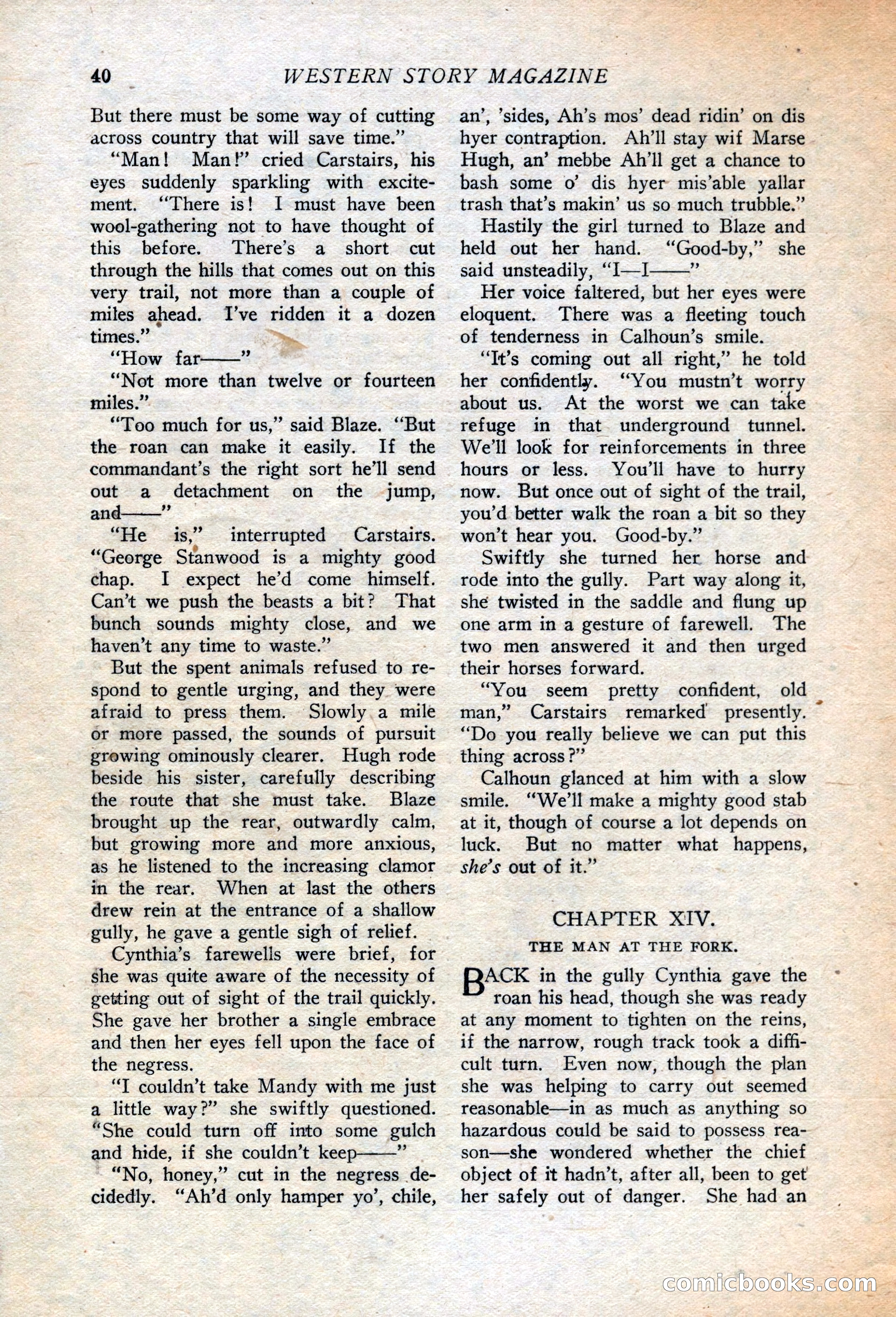 Western Story Magazine, July 14, 1923 — page 42 of 149