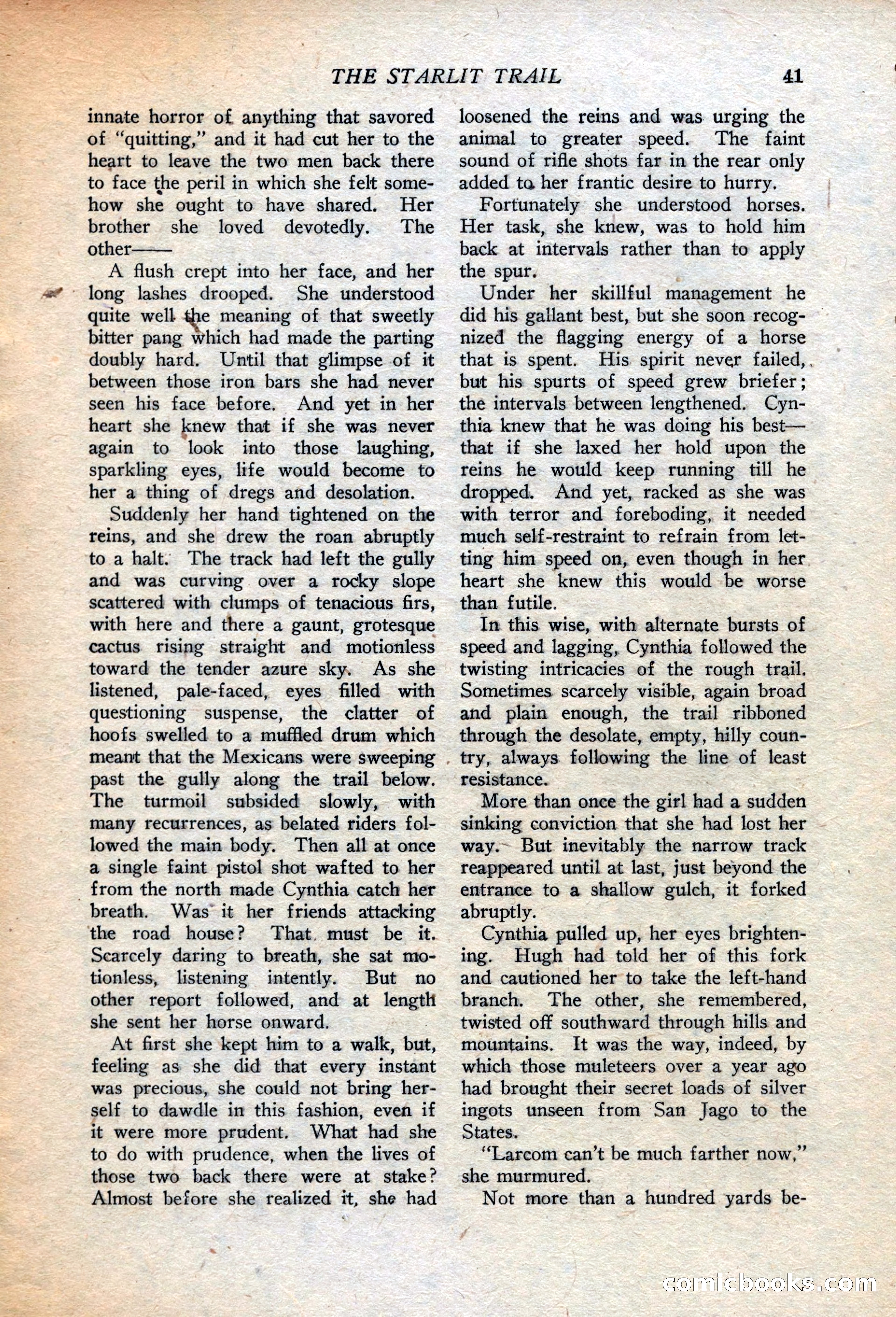 Western Story Magazine, July 14, 1923 — page 43 of 149