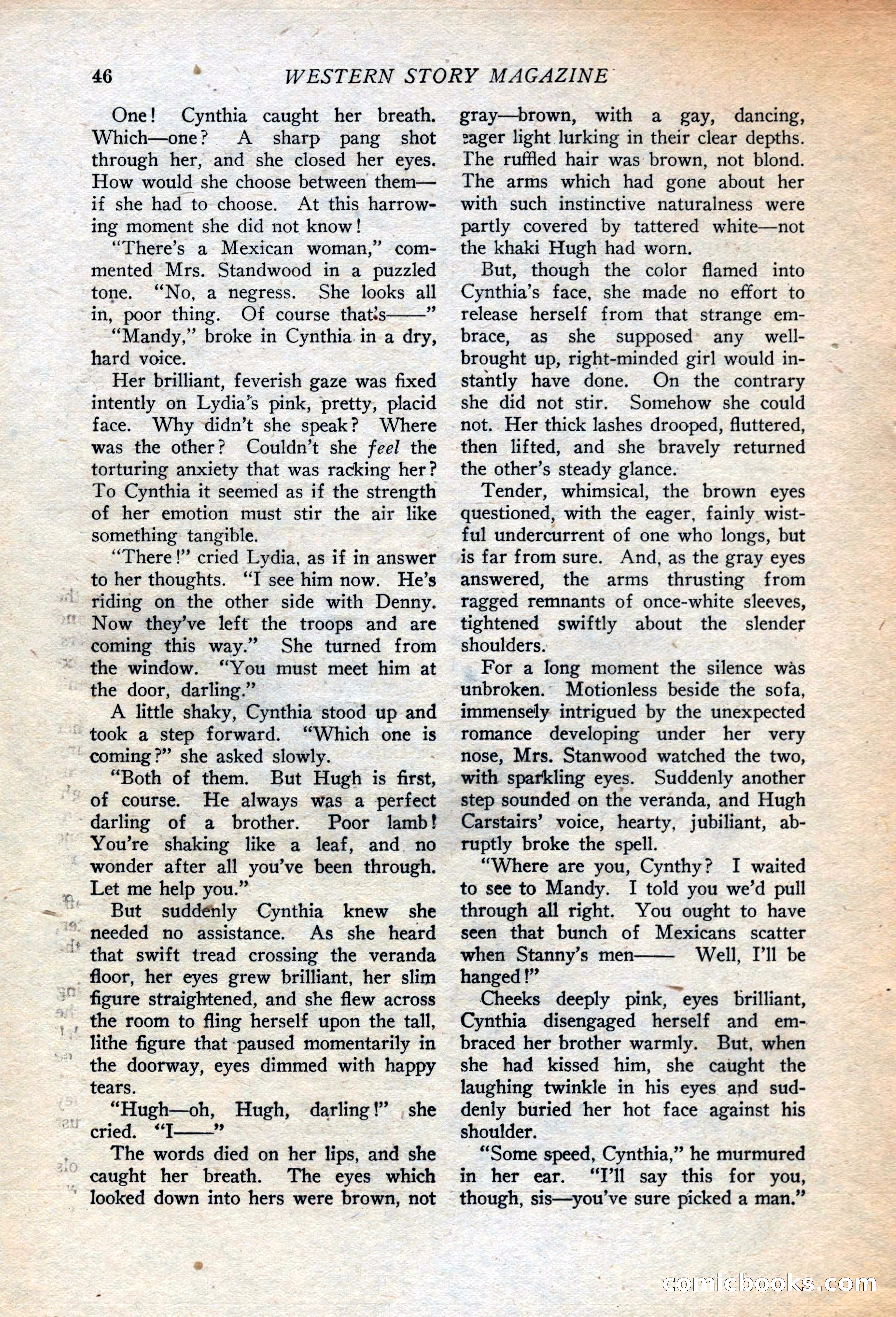 Western Story Magazine, July 14, 1923 — page 48 of 149