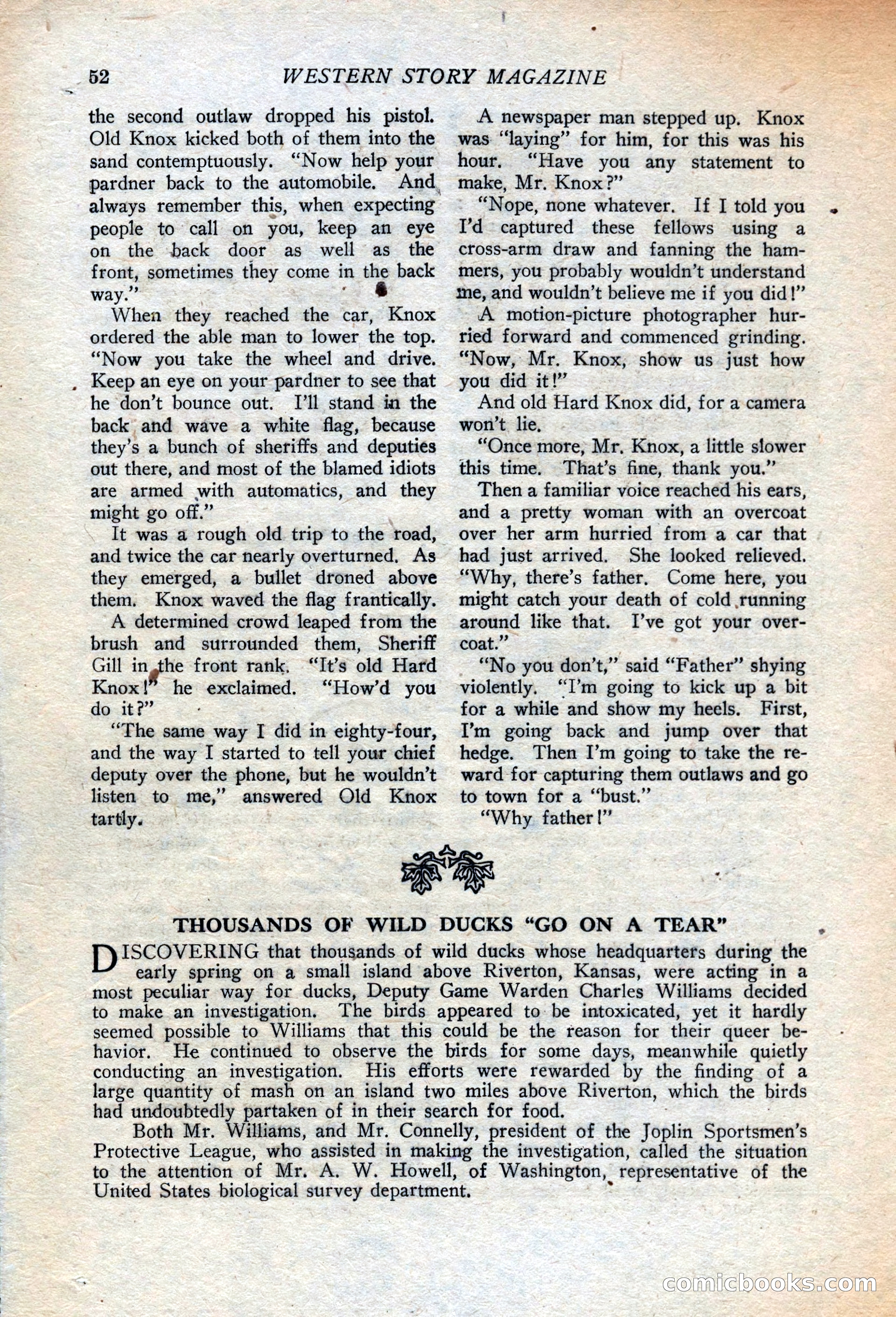 Western Story Magazine, July 14, 1923 — page 54 of 149