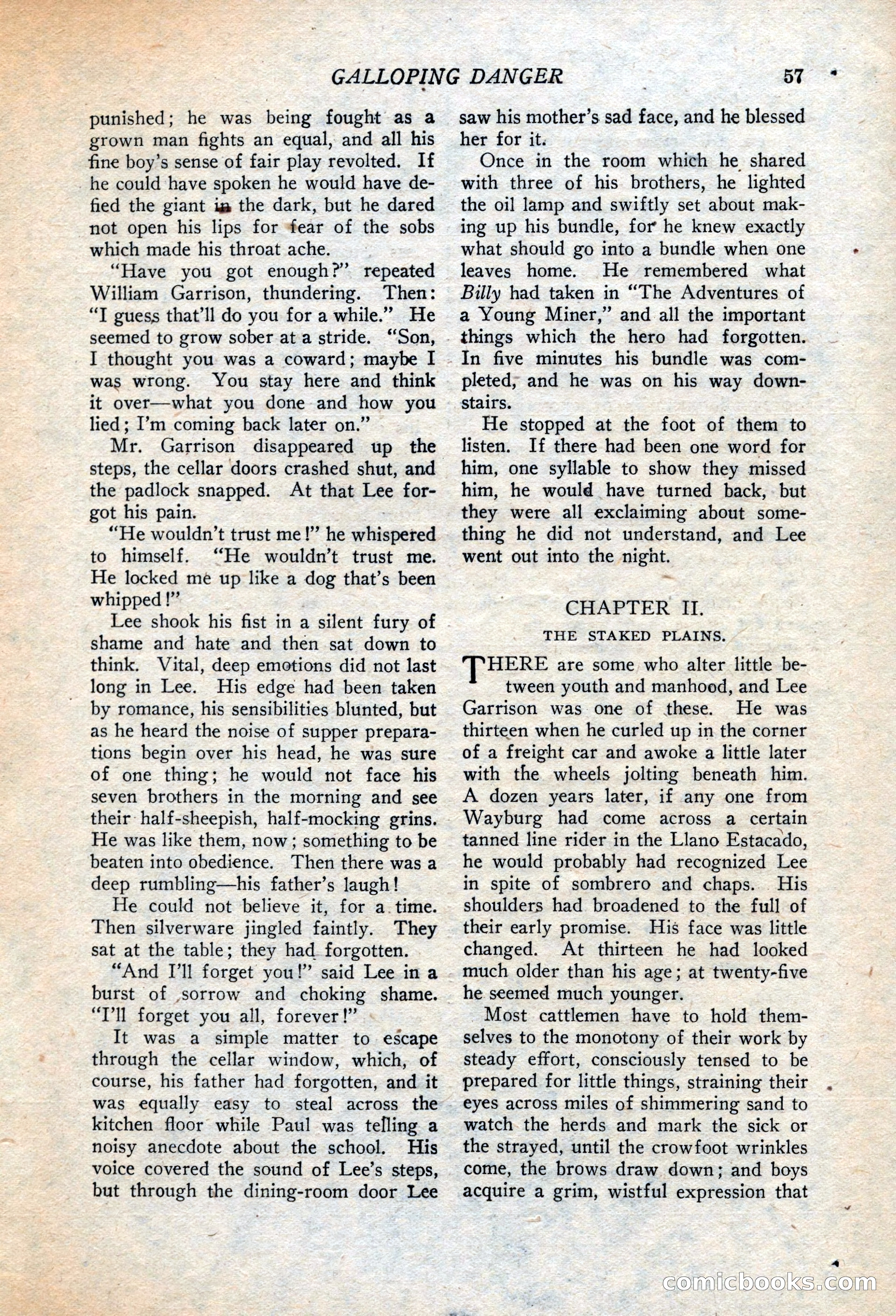 Western Story Magazine, July 14, 1923 — page 59 of 149