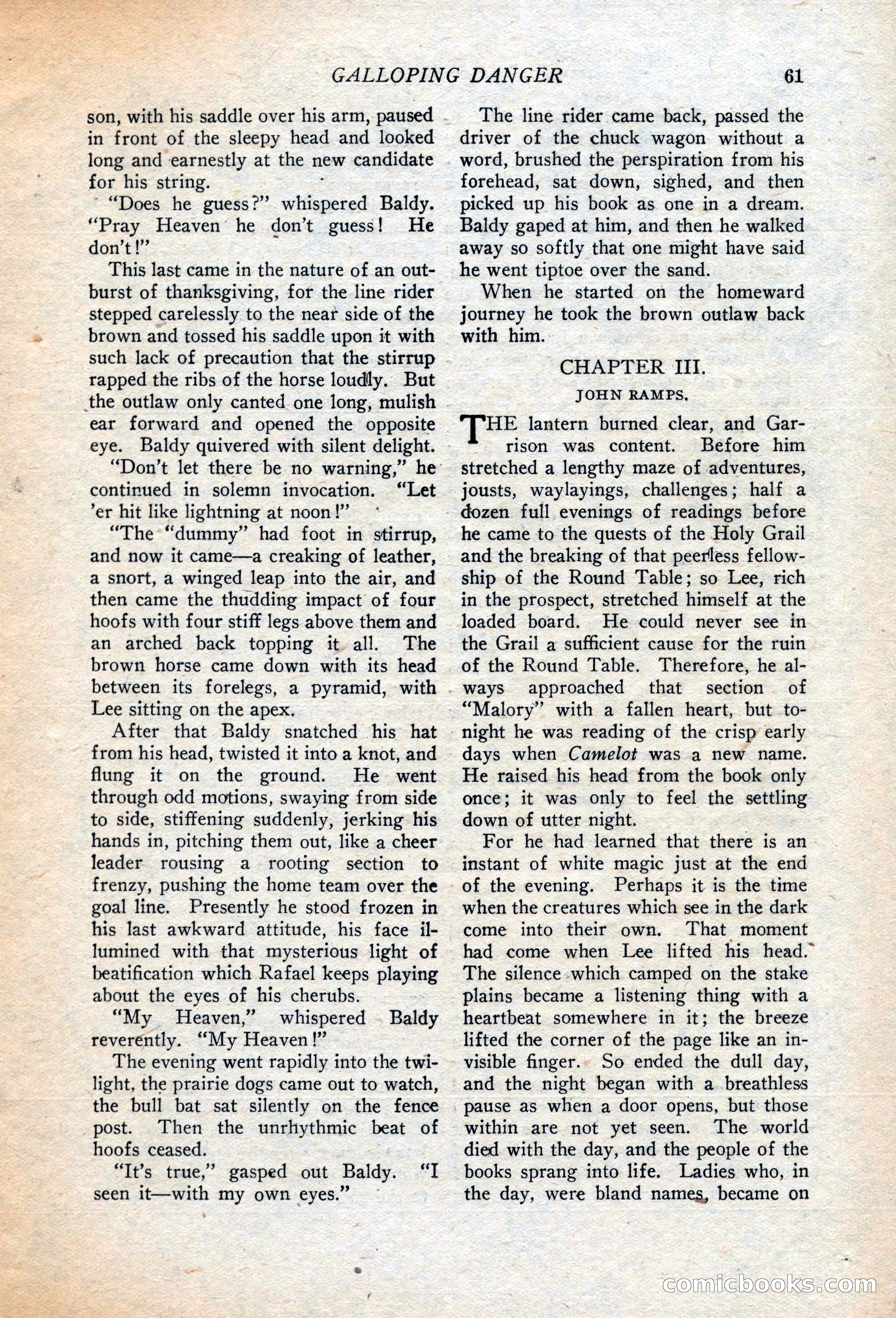 Western Story Magazine, July 14, 1923 — page 63 of 149