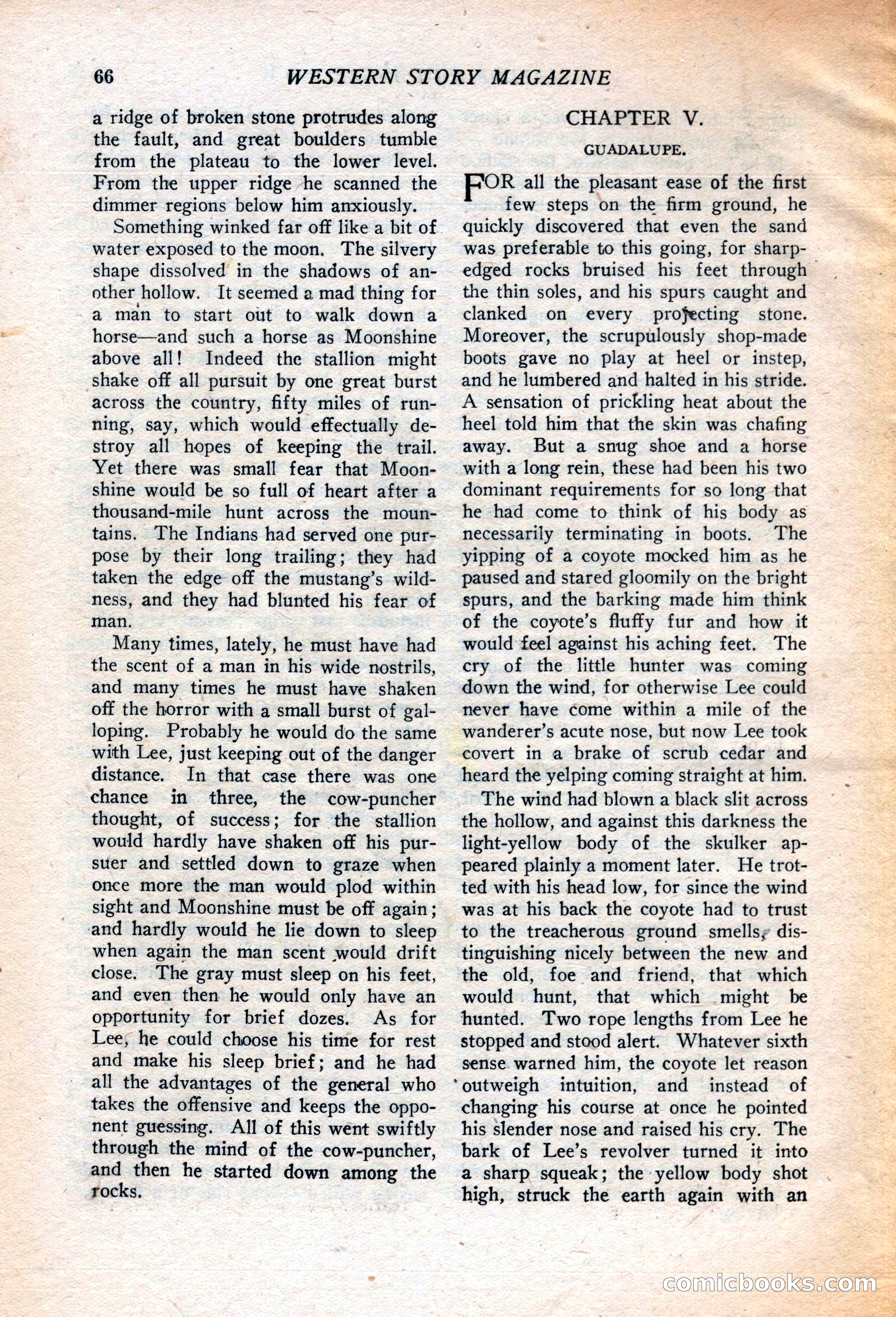 Western Story Magazine, July 14, 1923 — page 68 of 149