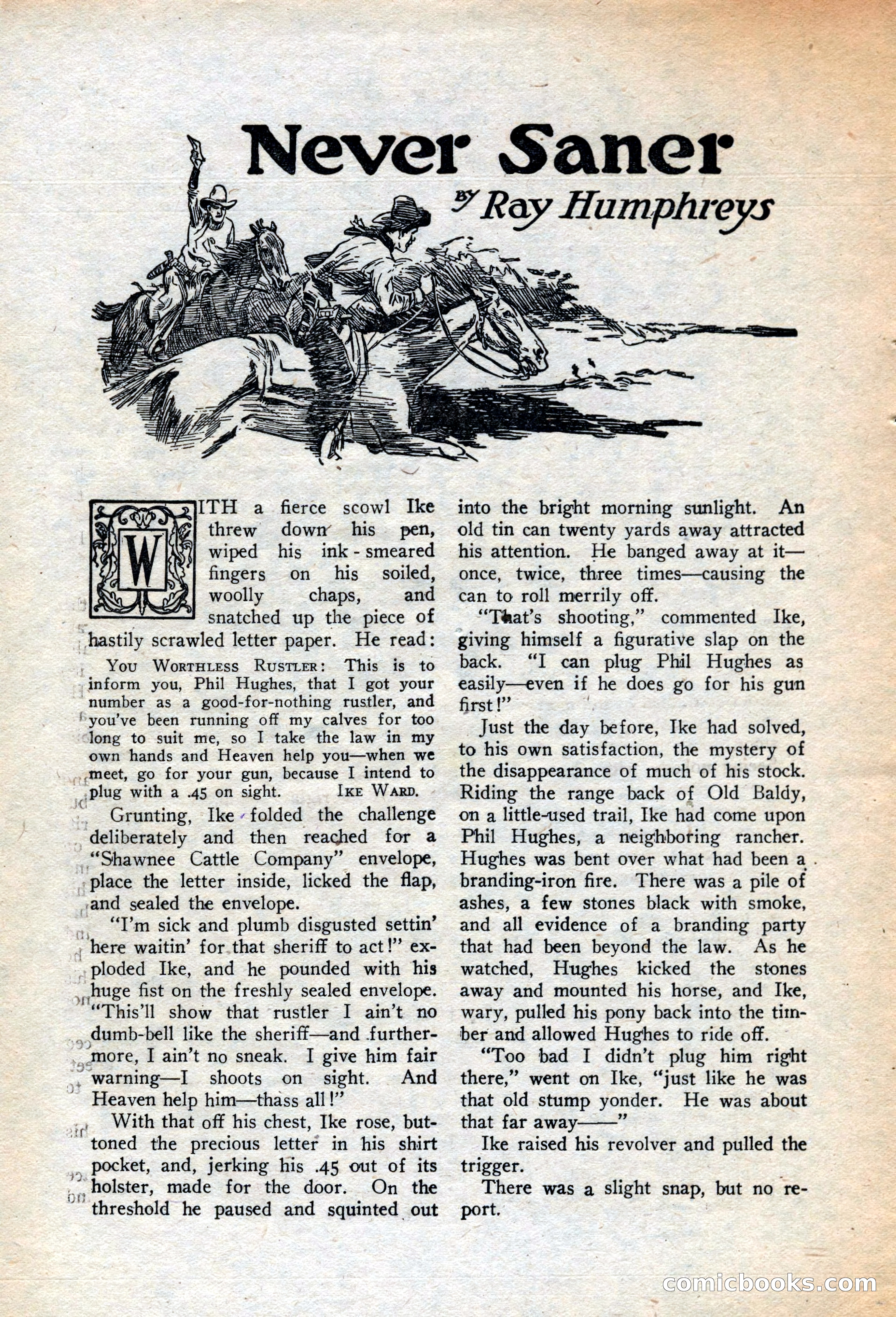 Western Story Magazine, July 14, 1923 — page 72 of 149