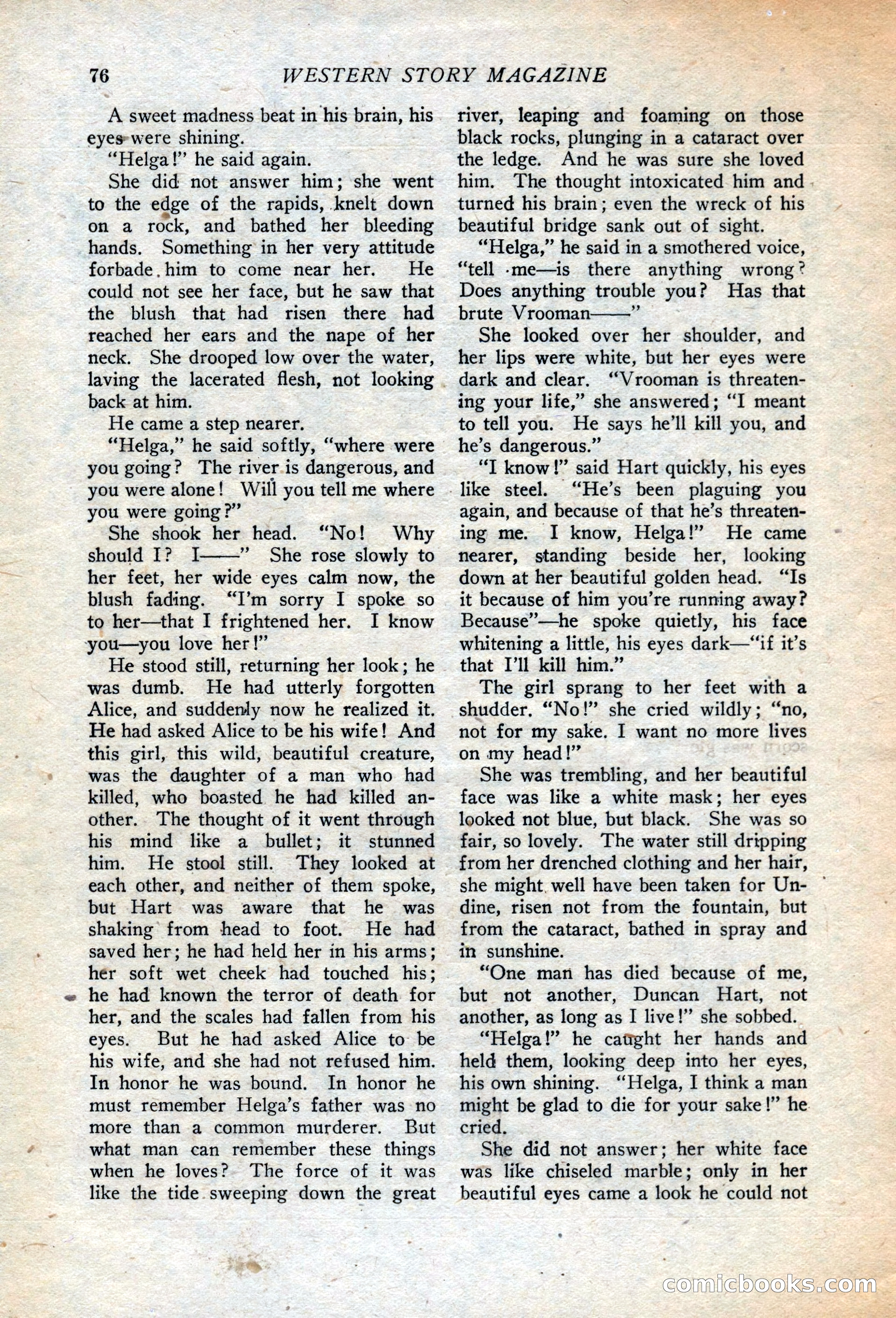 Western Story Magazine, July 14, 1923 — page 78 of 149