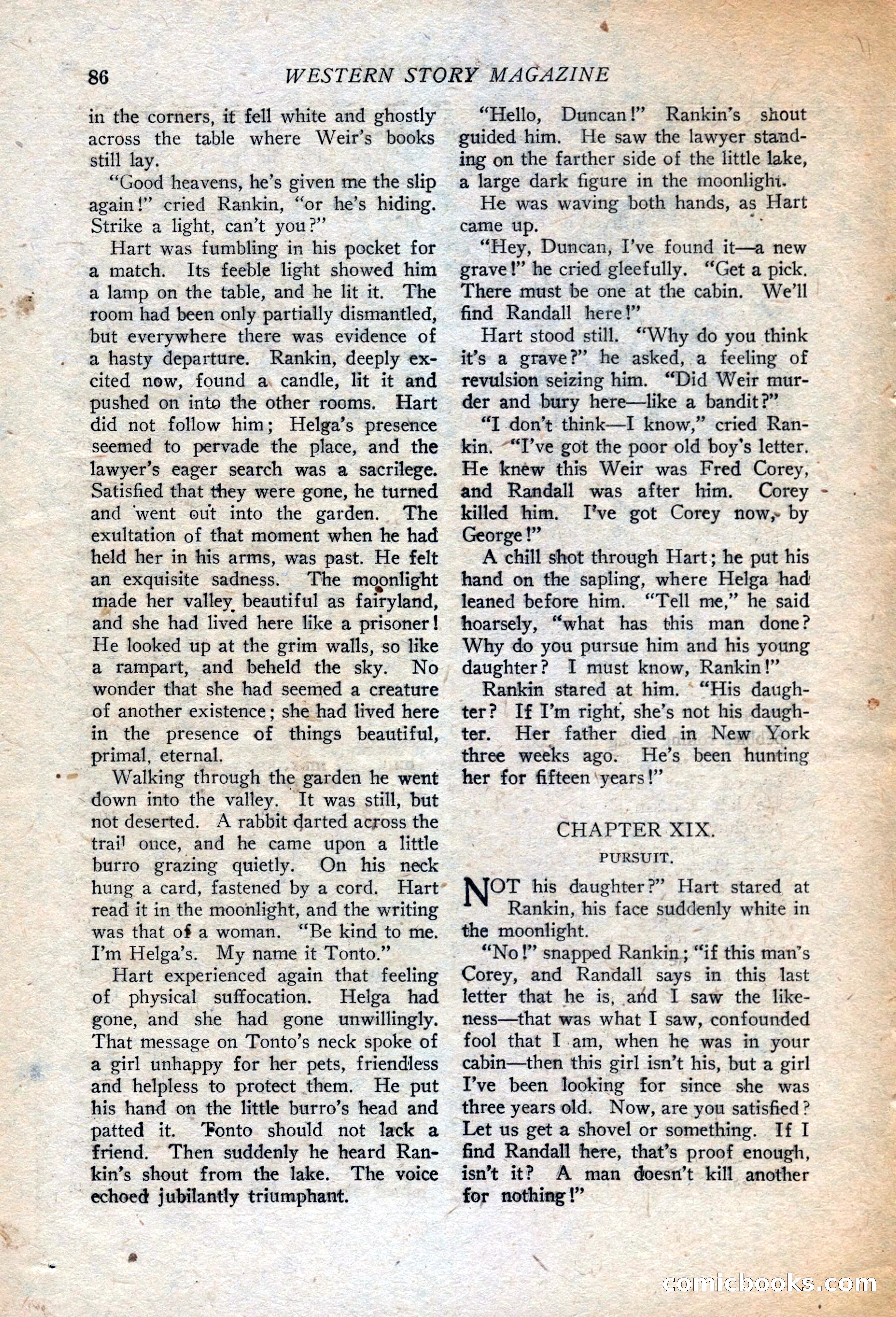 Western Story Magazine, July 14, 1923 — page 88 of 149