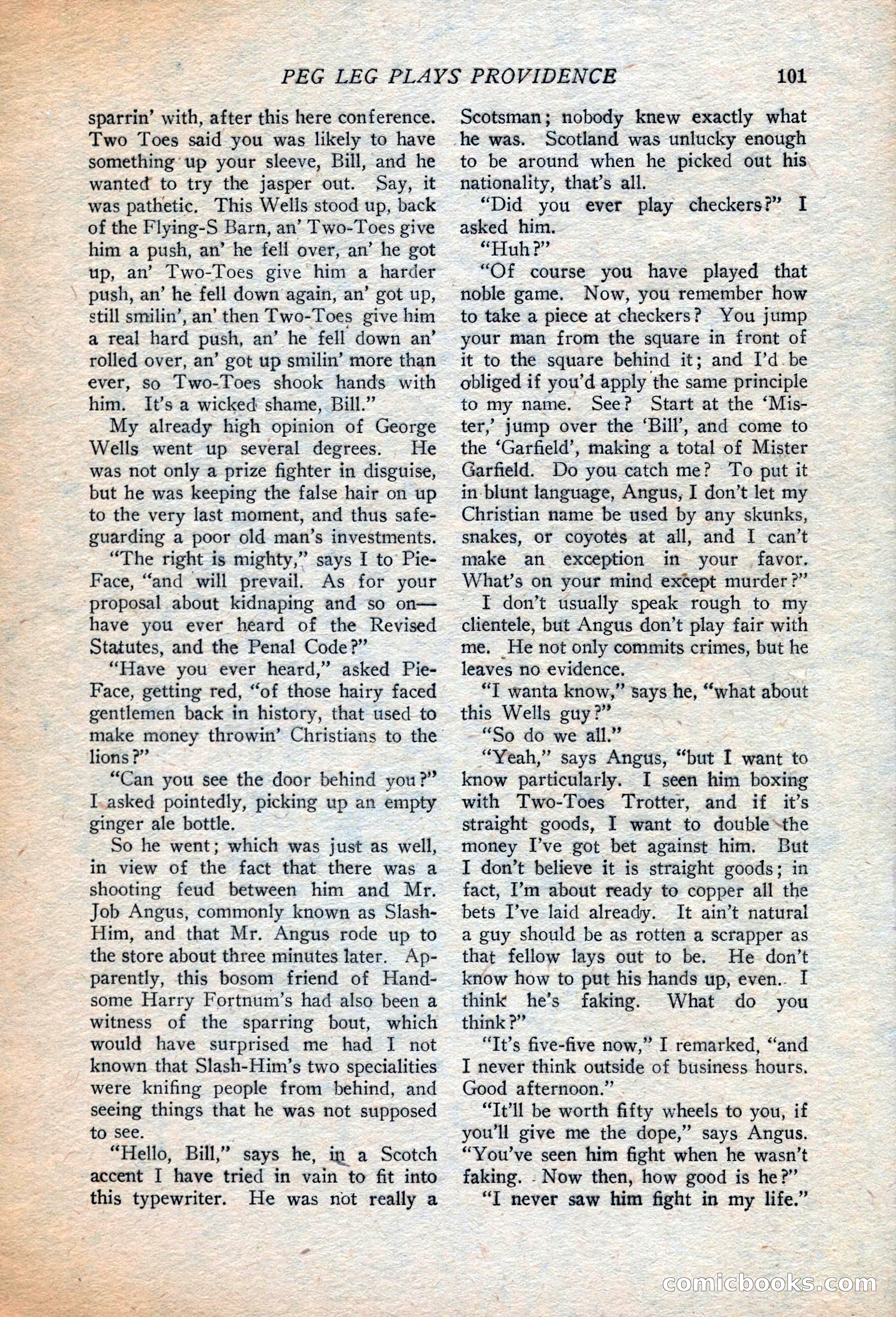 Western Story Magazine, July 14, 1923 — page 103 of 149