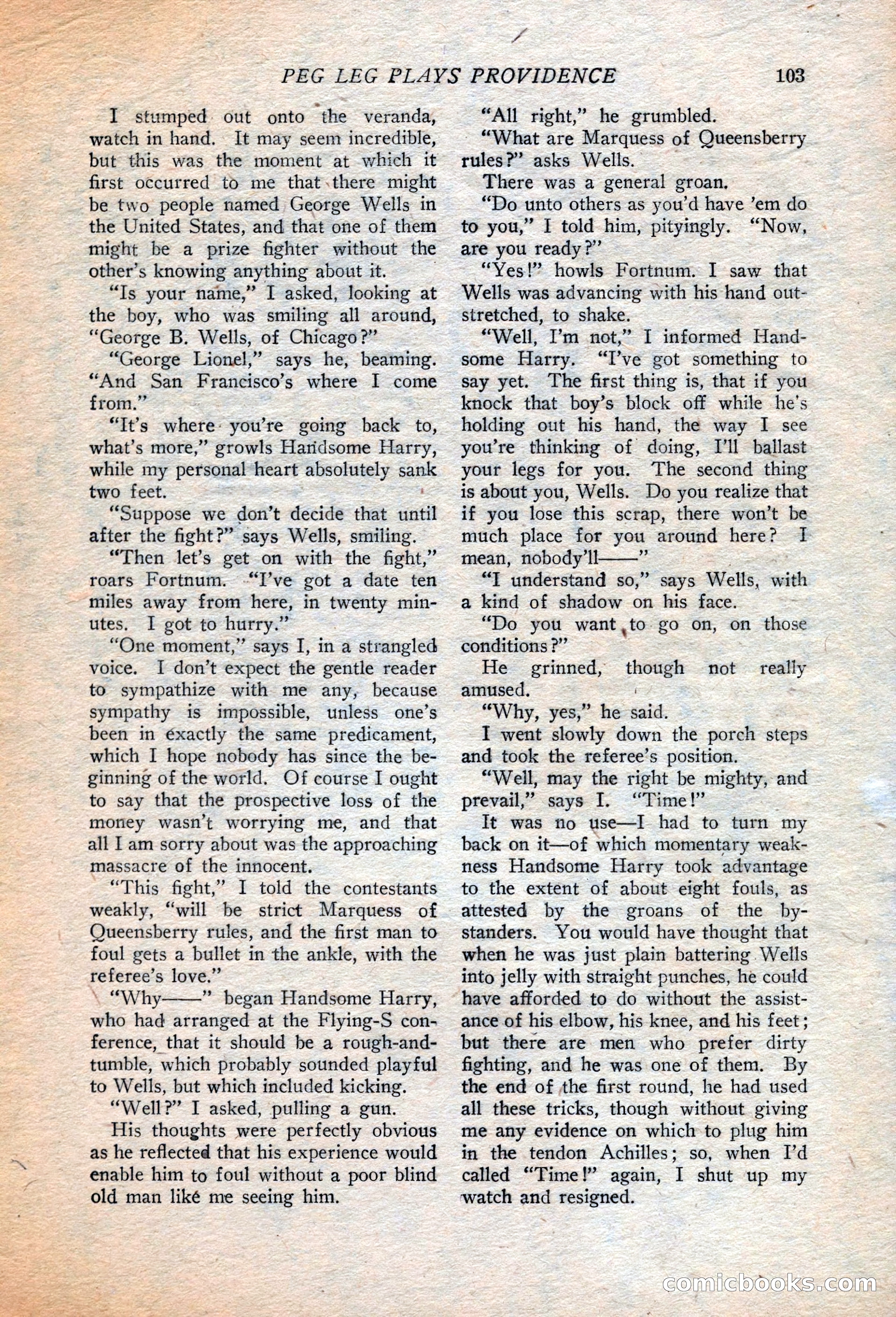 Western Story Magazine, July 14, 1923 — page 105 of 149