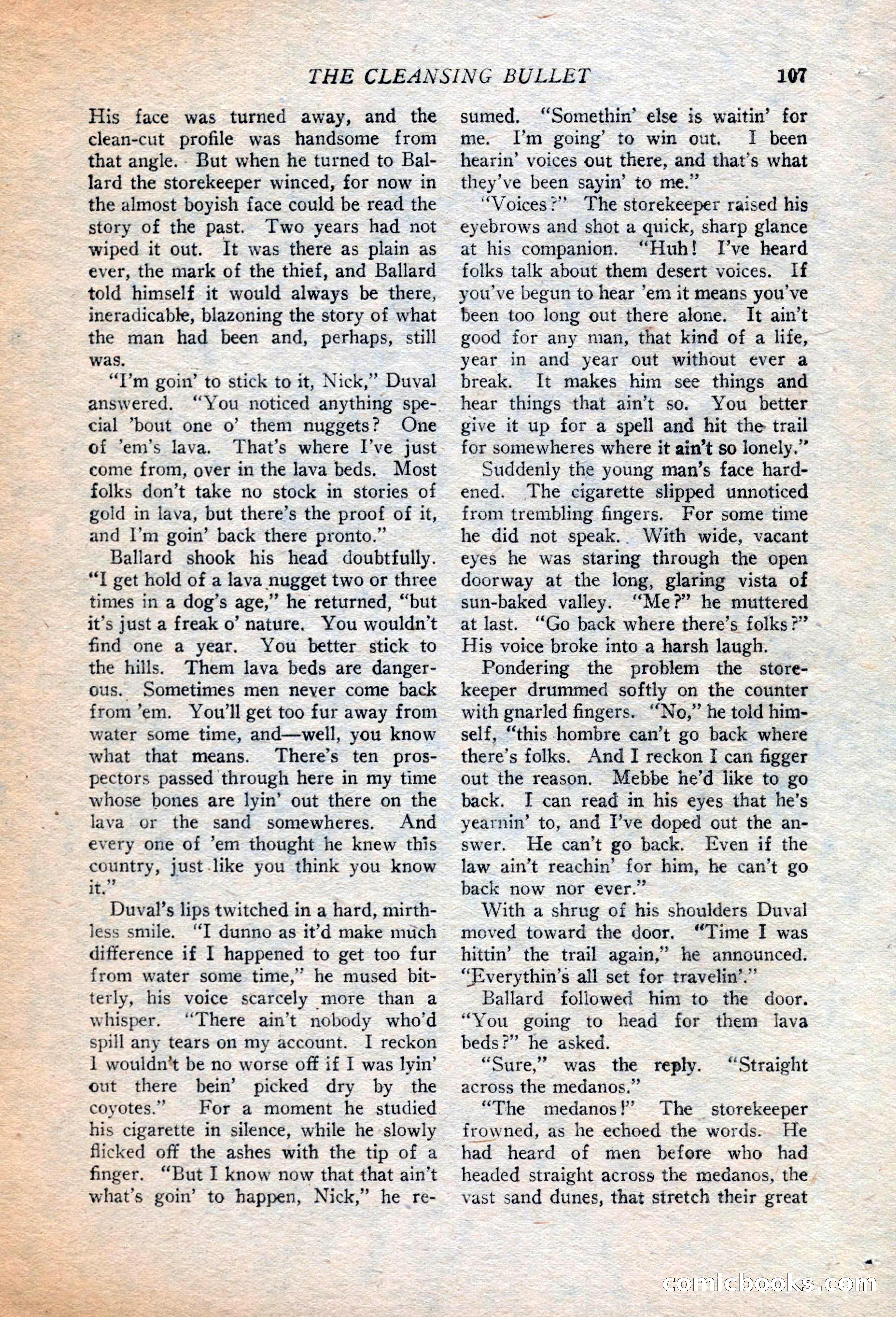 Western Story Magazine, July 14, 1923 — page 109 of 149