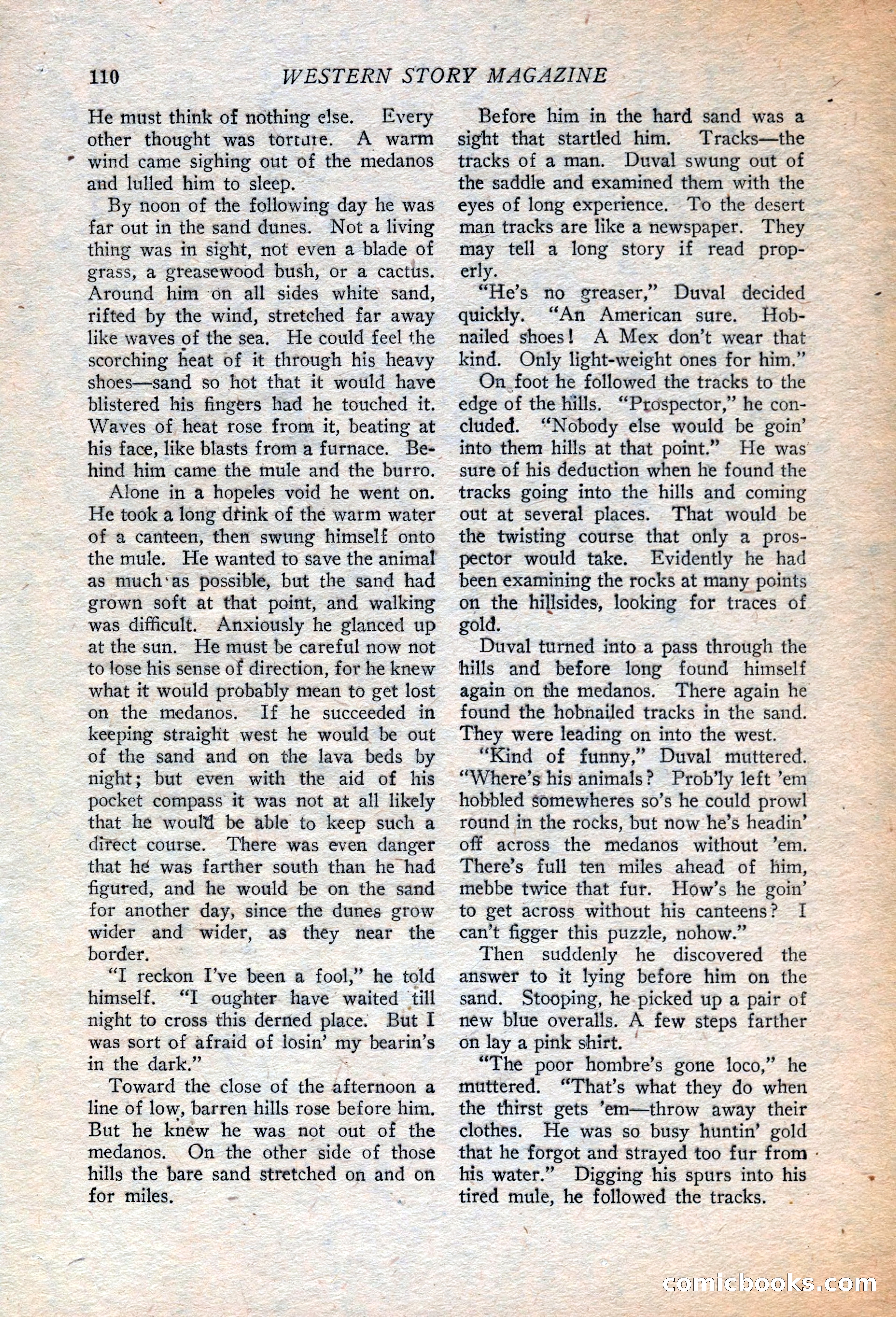 Western Story Magazine, July 14, 1923 — page 112 of 149