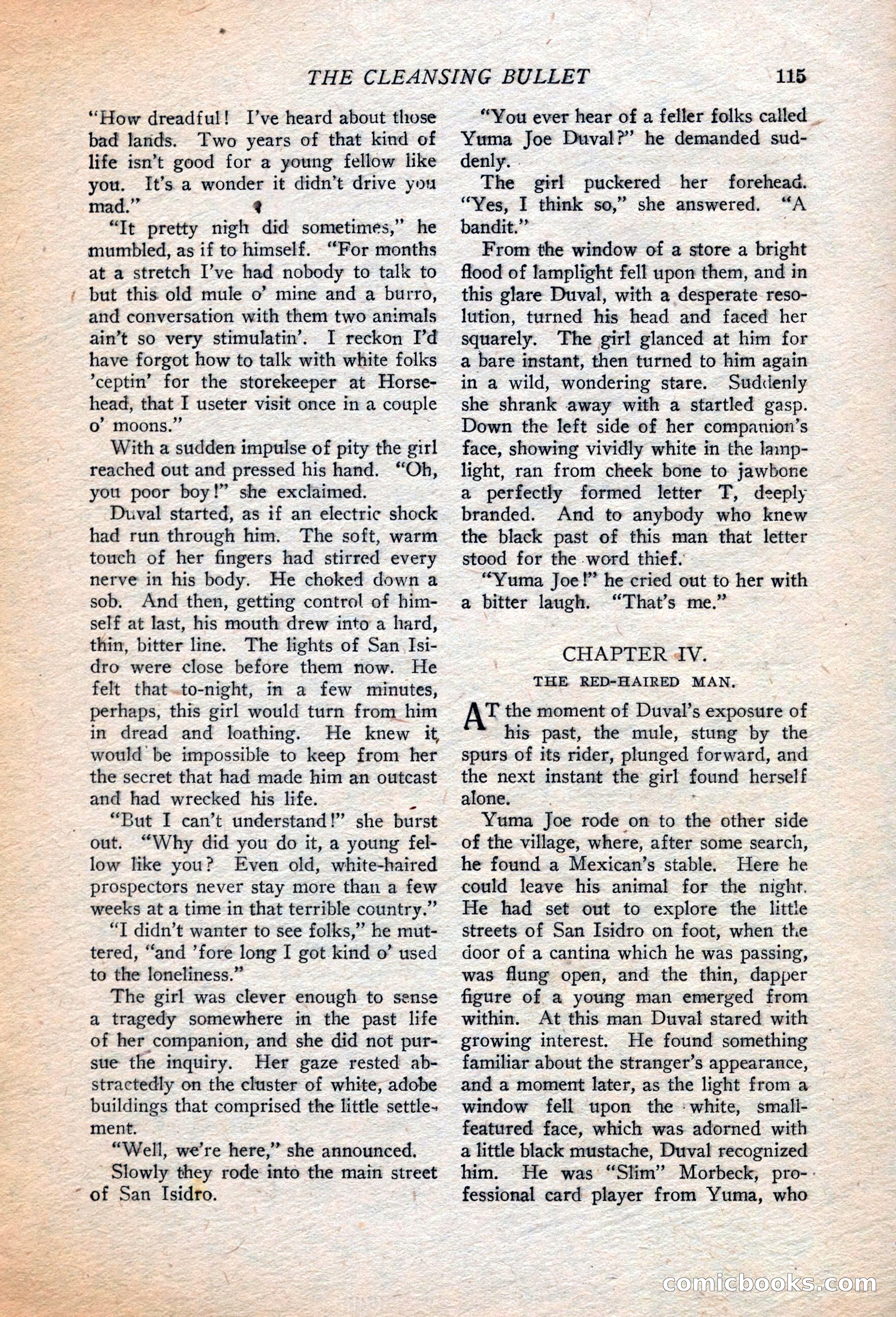 Western Story Magazine, July 14, 1923 — page 117 of 149