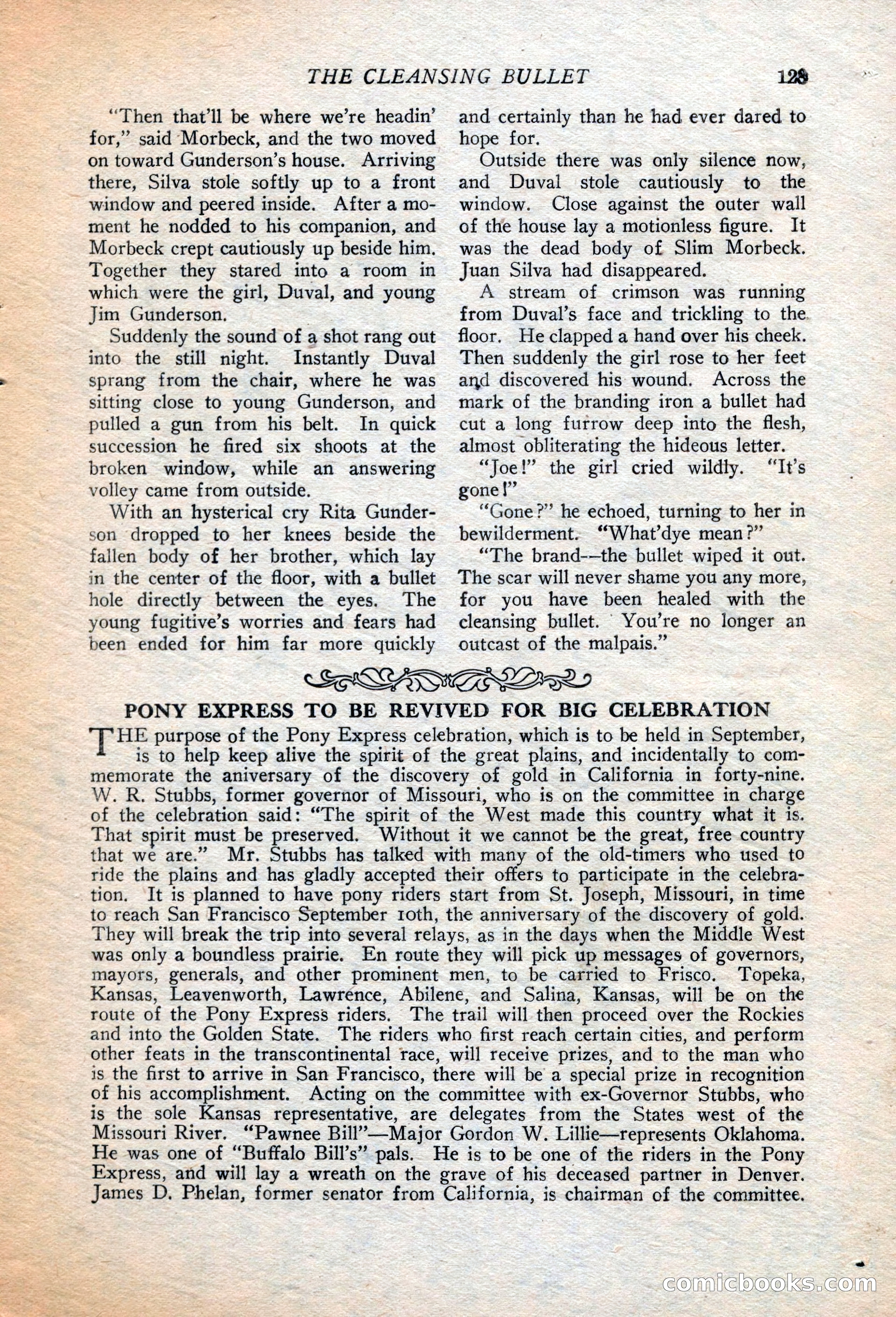 Western Story Magazine, July 14, 1923 — page 125 of 149