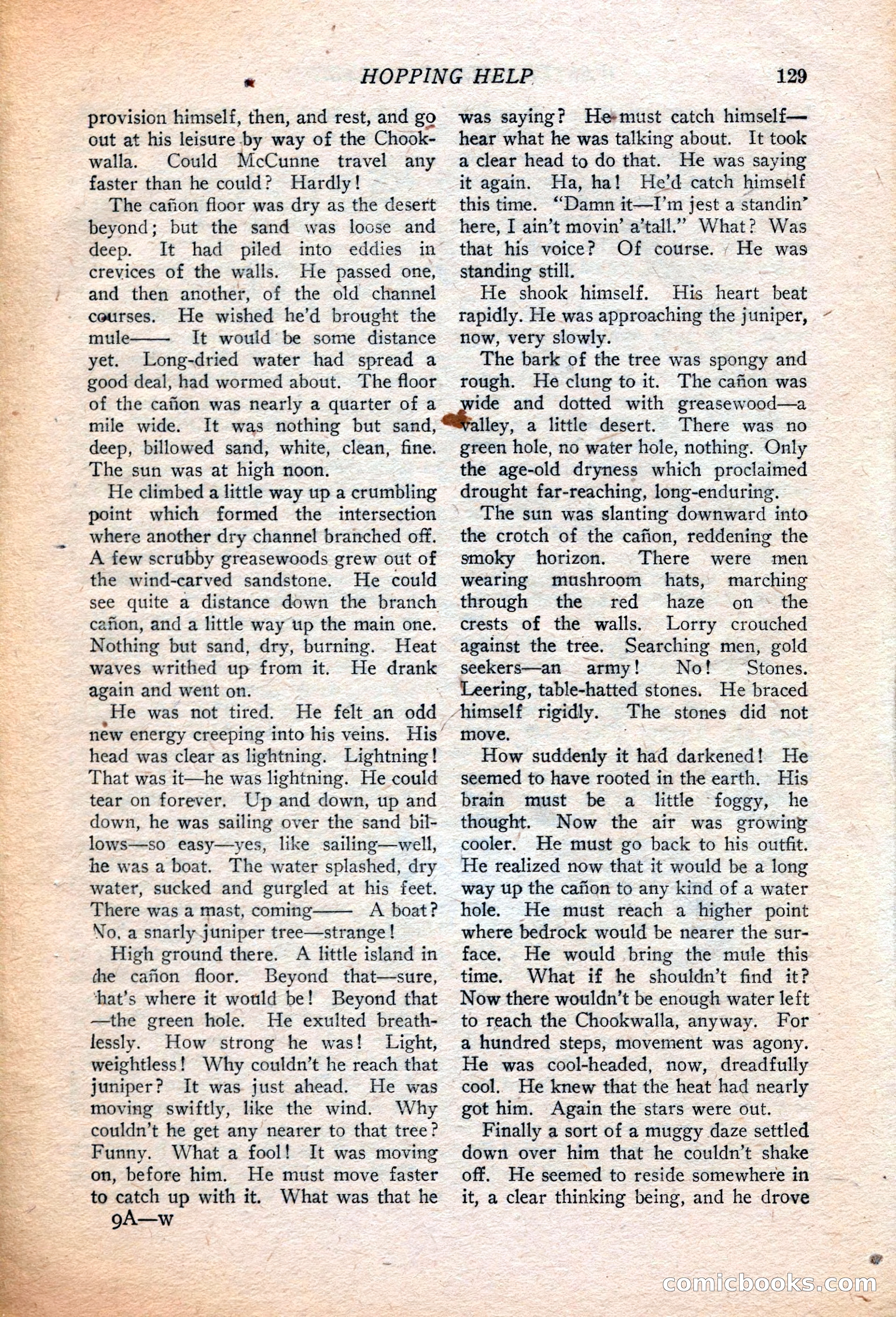 Western Story Magazine, July 14, 1923 — page 131 of 149