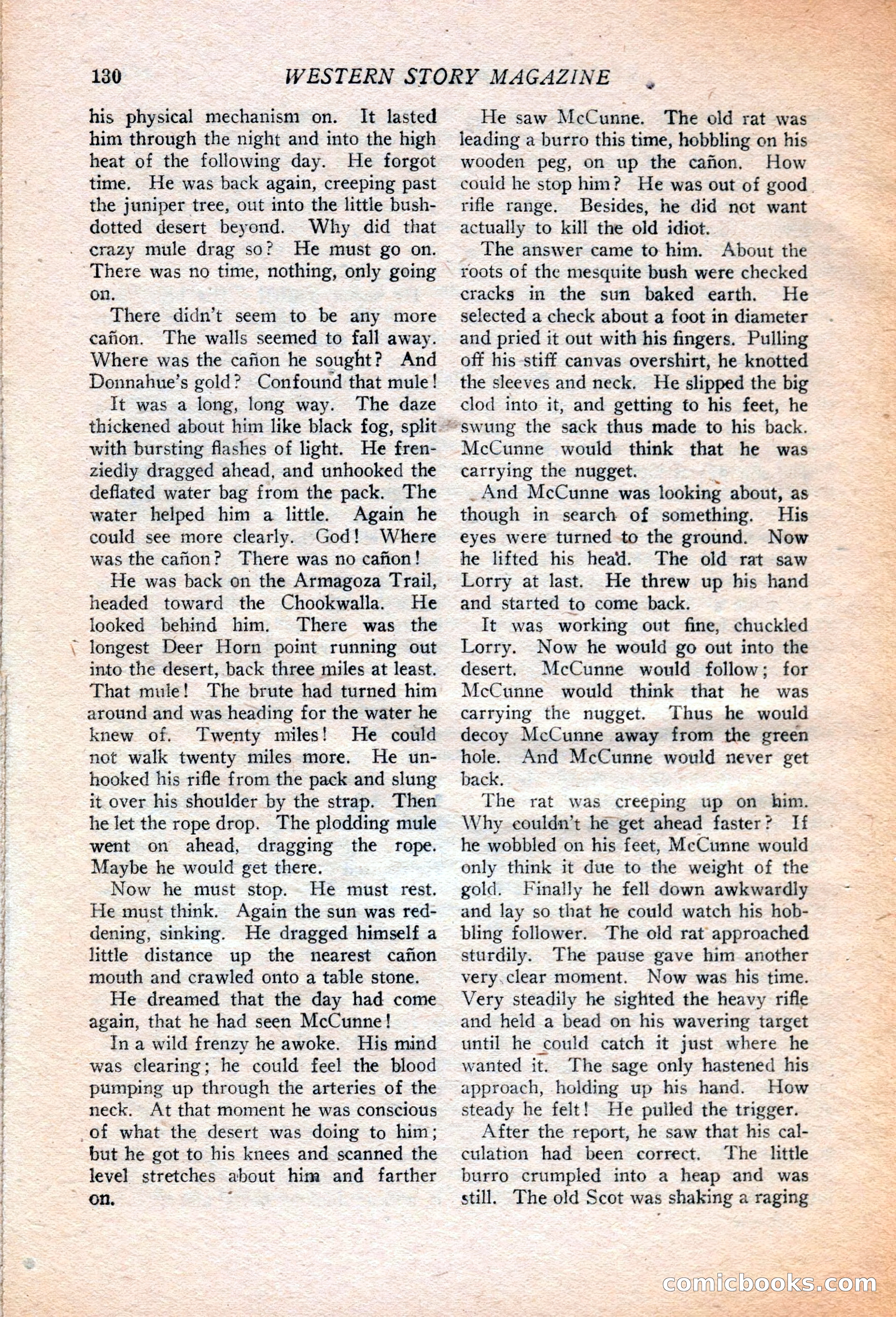 Western Story Magazine, July 14, 1923 — page 132 of 149