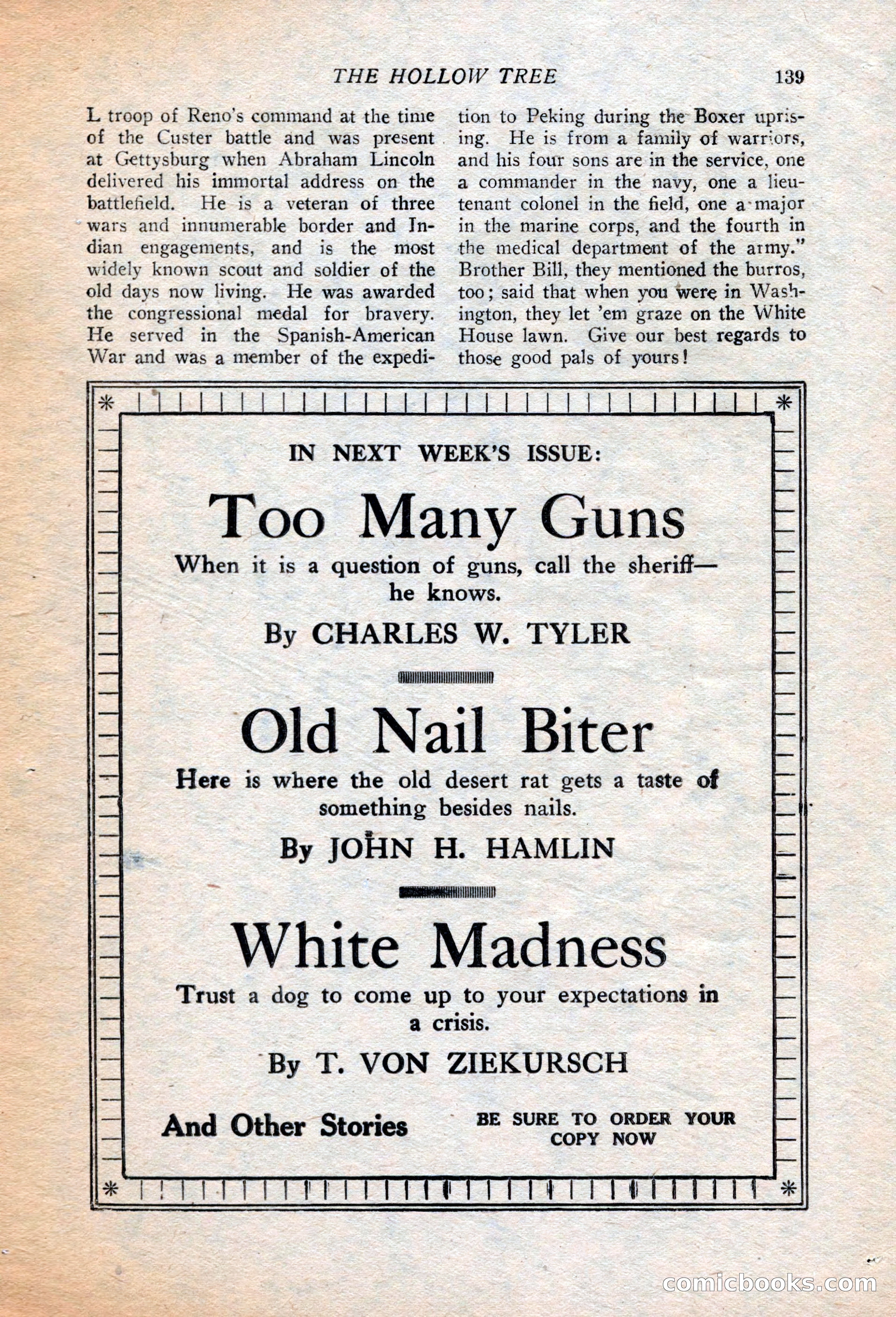 Western Story Magazine, July 14, 1923 — page 141 of 149
