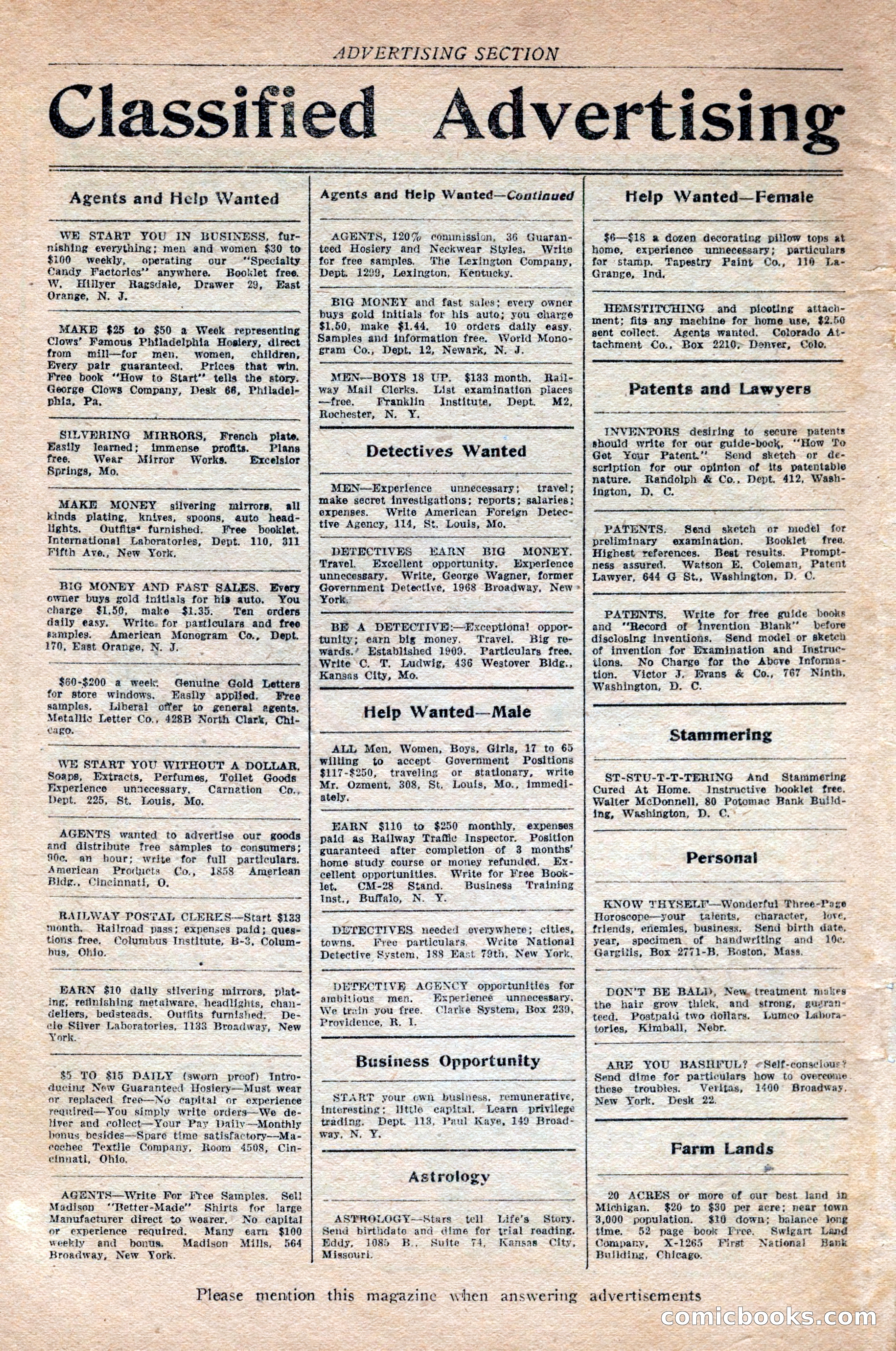Western Story Magazine, August 9, 1924 — page 4 of 148