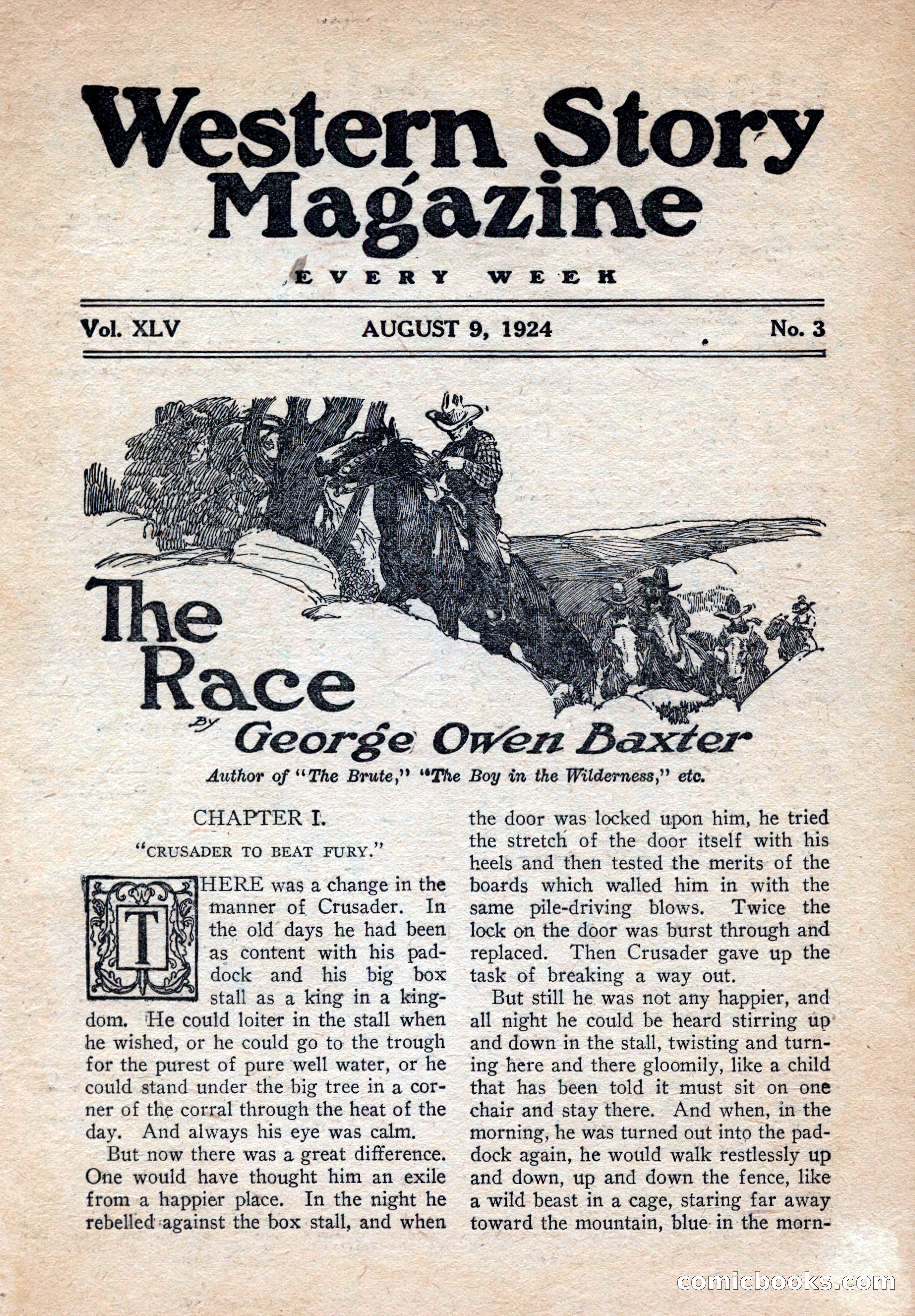 Western Story Magazine, August 9, 1924 — page 5 of 148