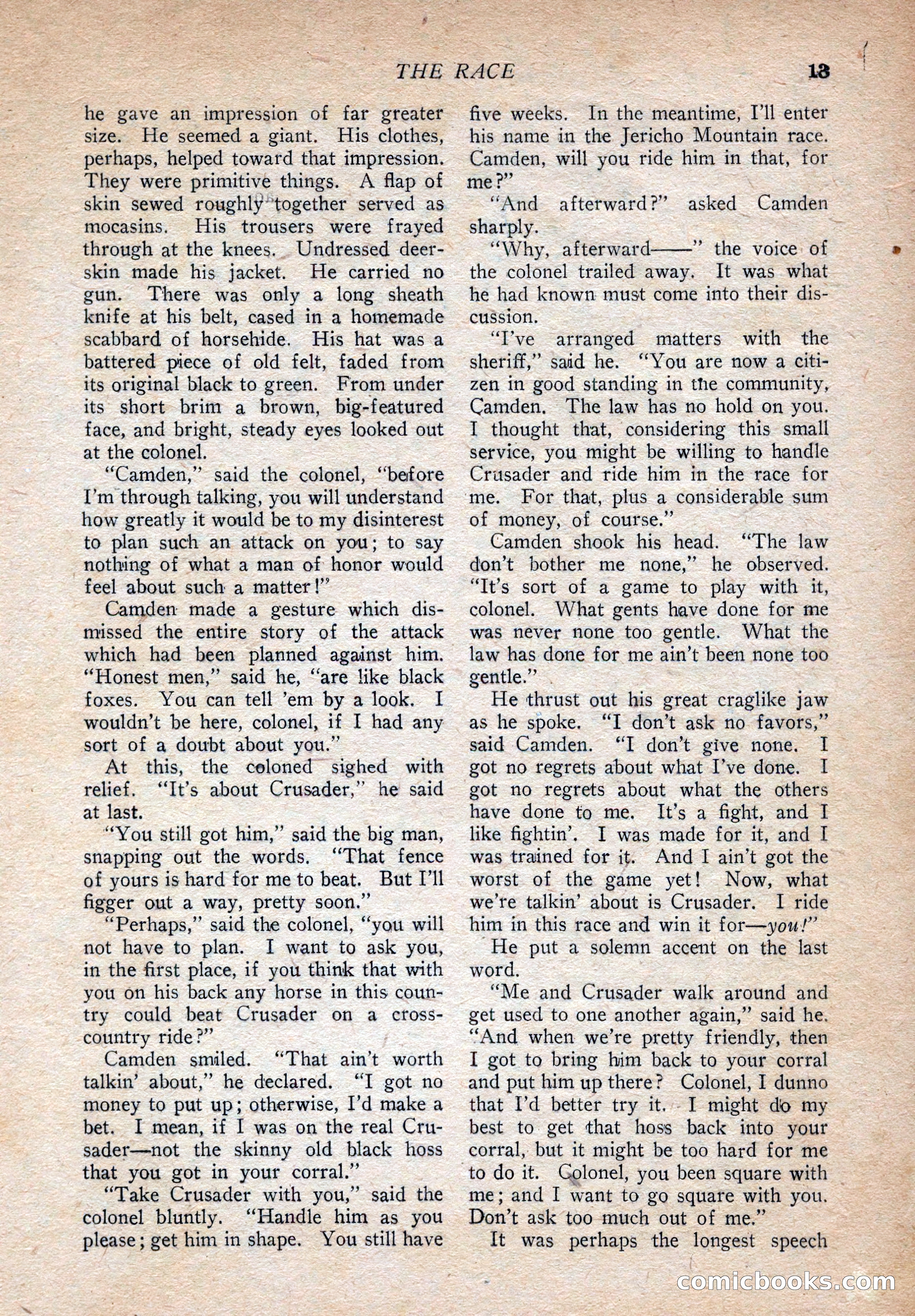Western Story Magazine, August 9, 1924 — page 15 of 148
