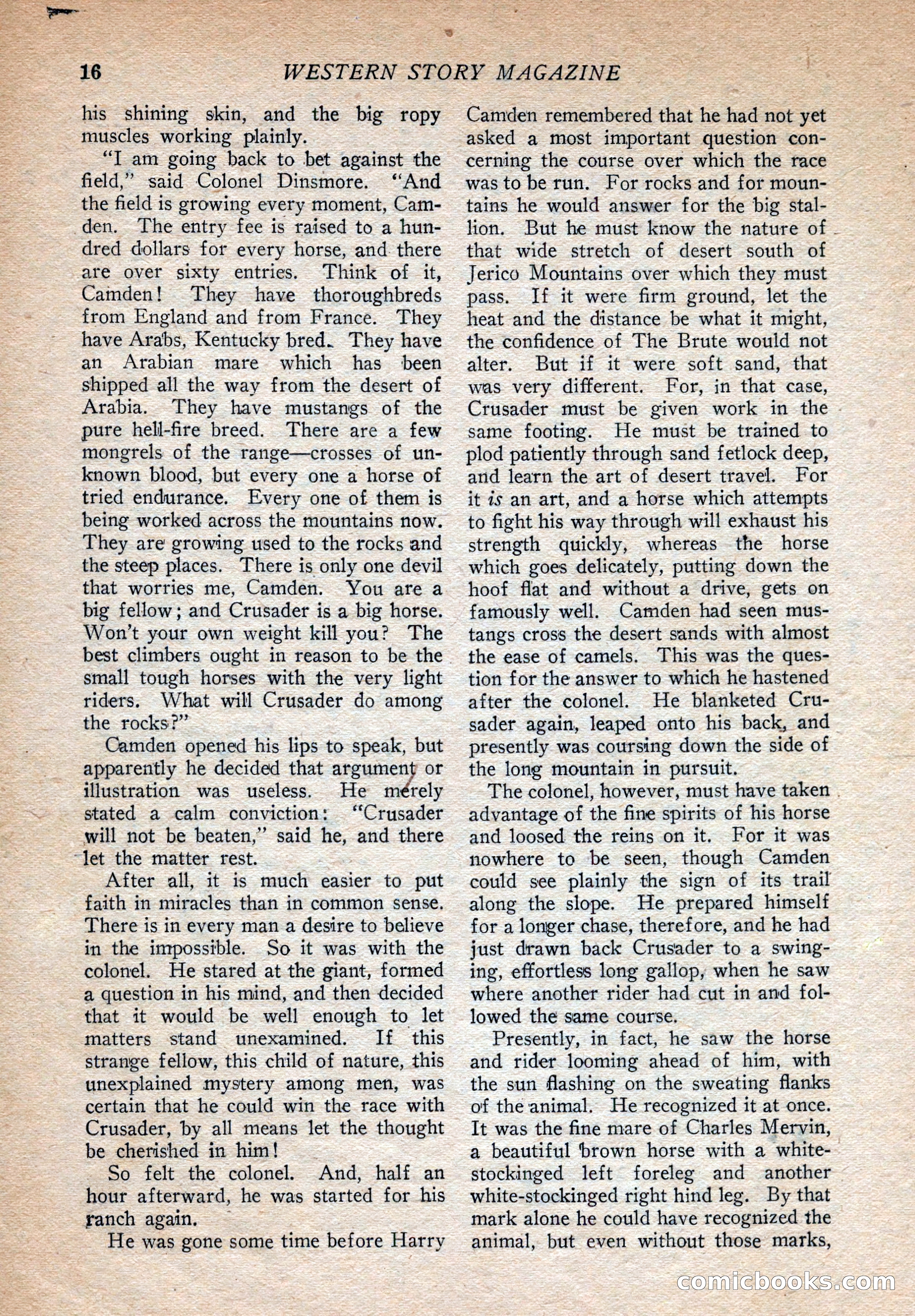 Western Story Magazine, August 9, 1924 — page 18 of 148