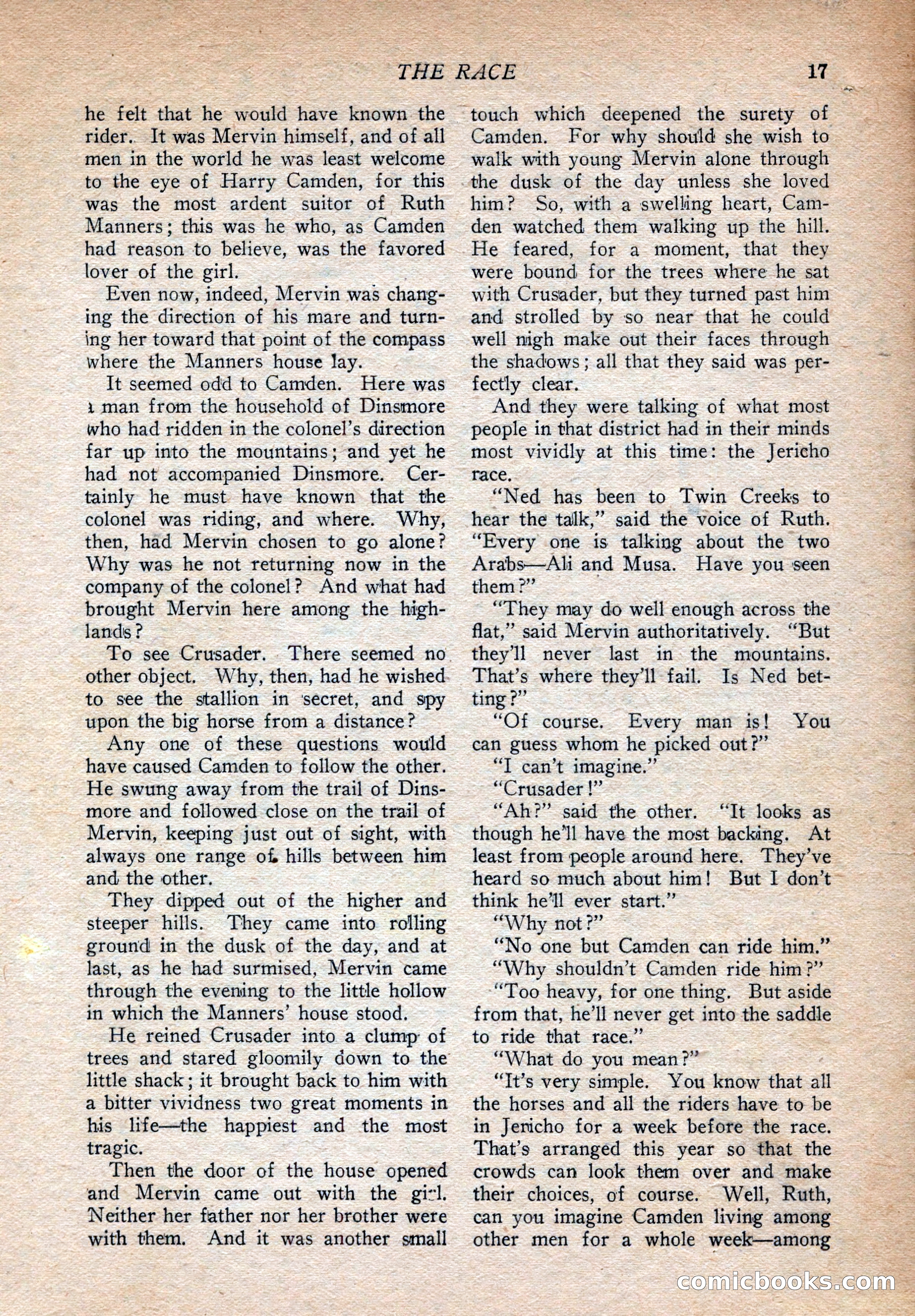 Western Story Magazine, August 9, 1924 — page 19 of 148