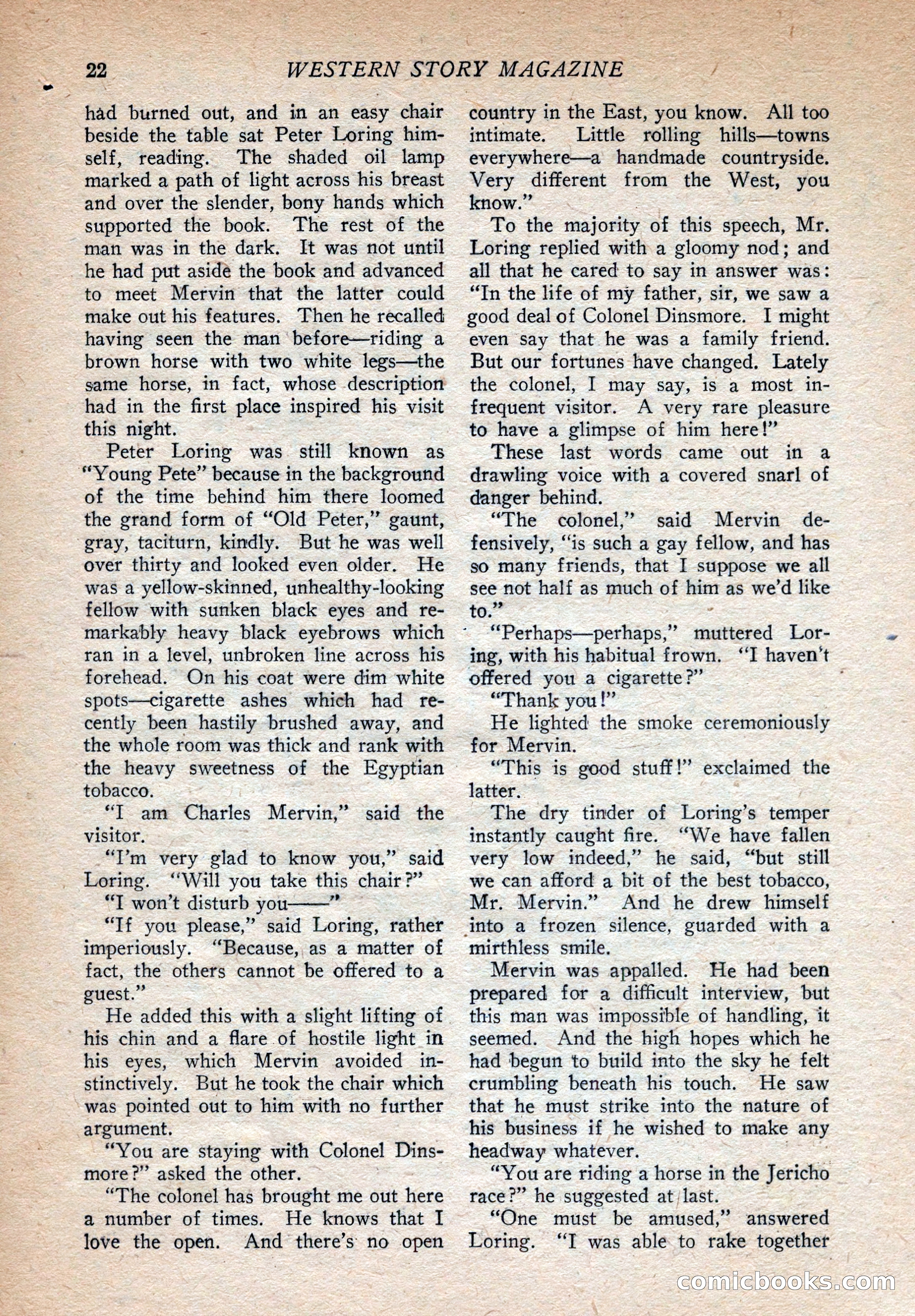 Western Story Magazine, August 9, 1924 — page 24 of 148