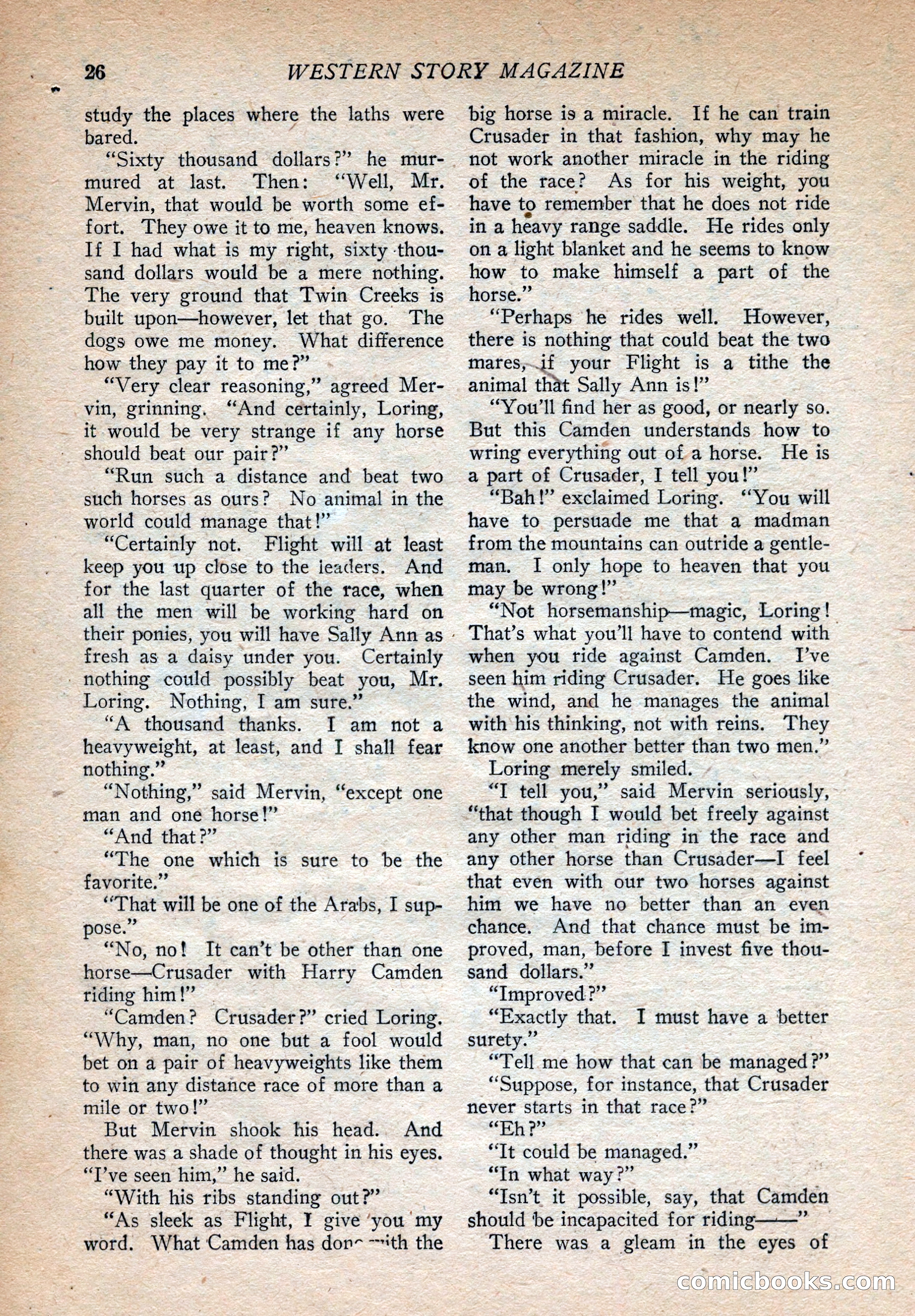 Western Story Magazine, August 9, 1924 — page 28 of 148