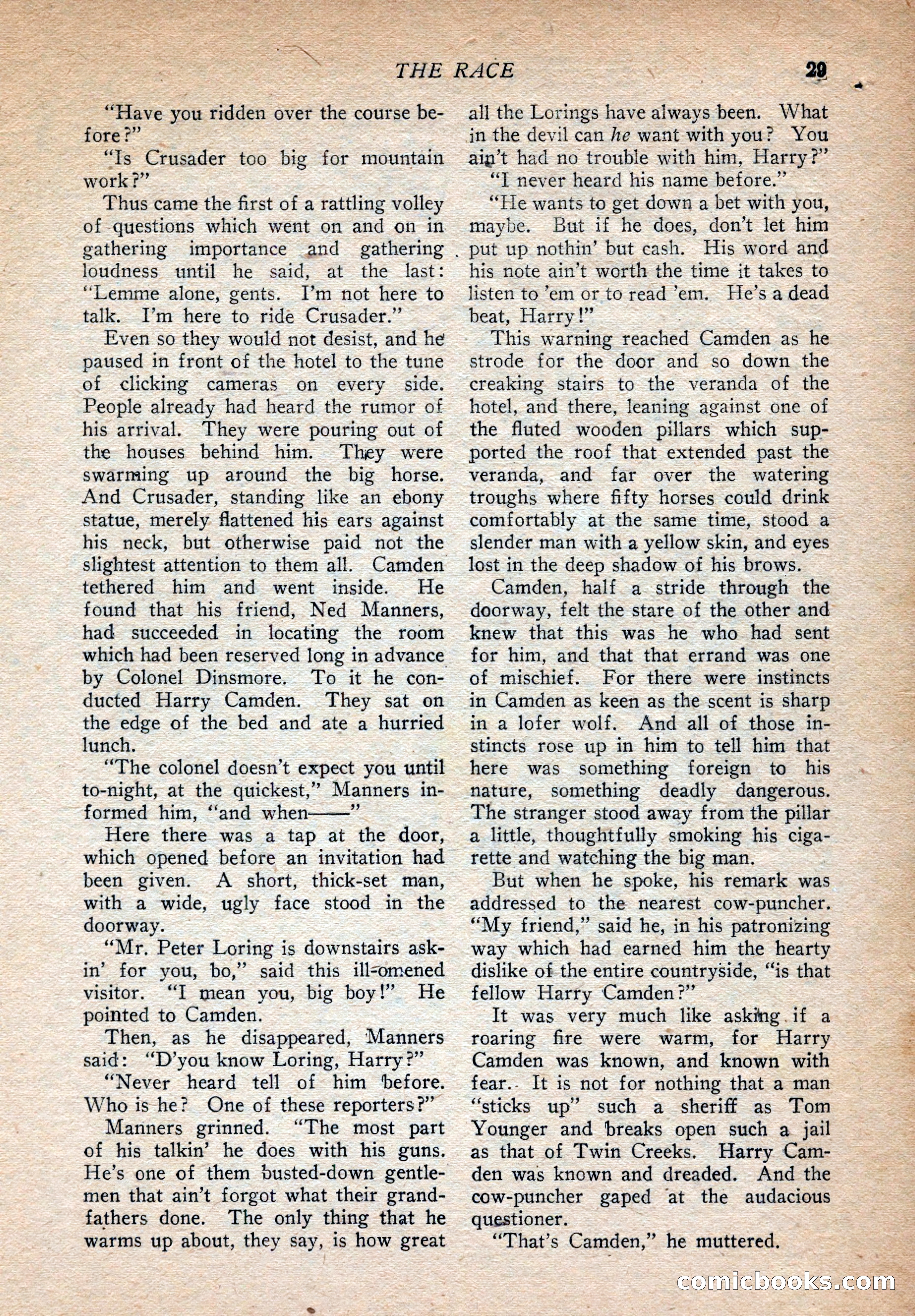 Western Story Magazine, August 9, 1924 — page 31 of 148