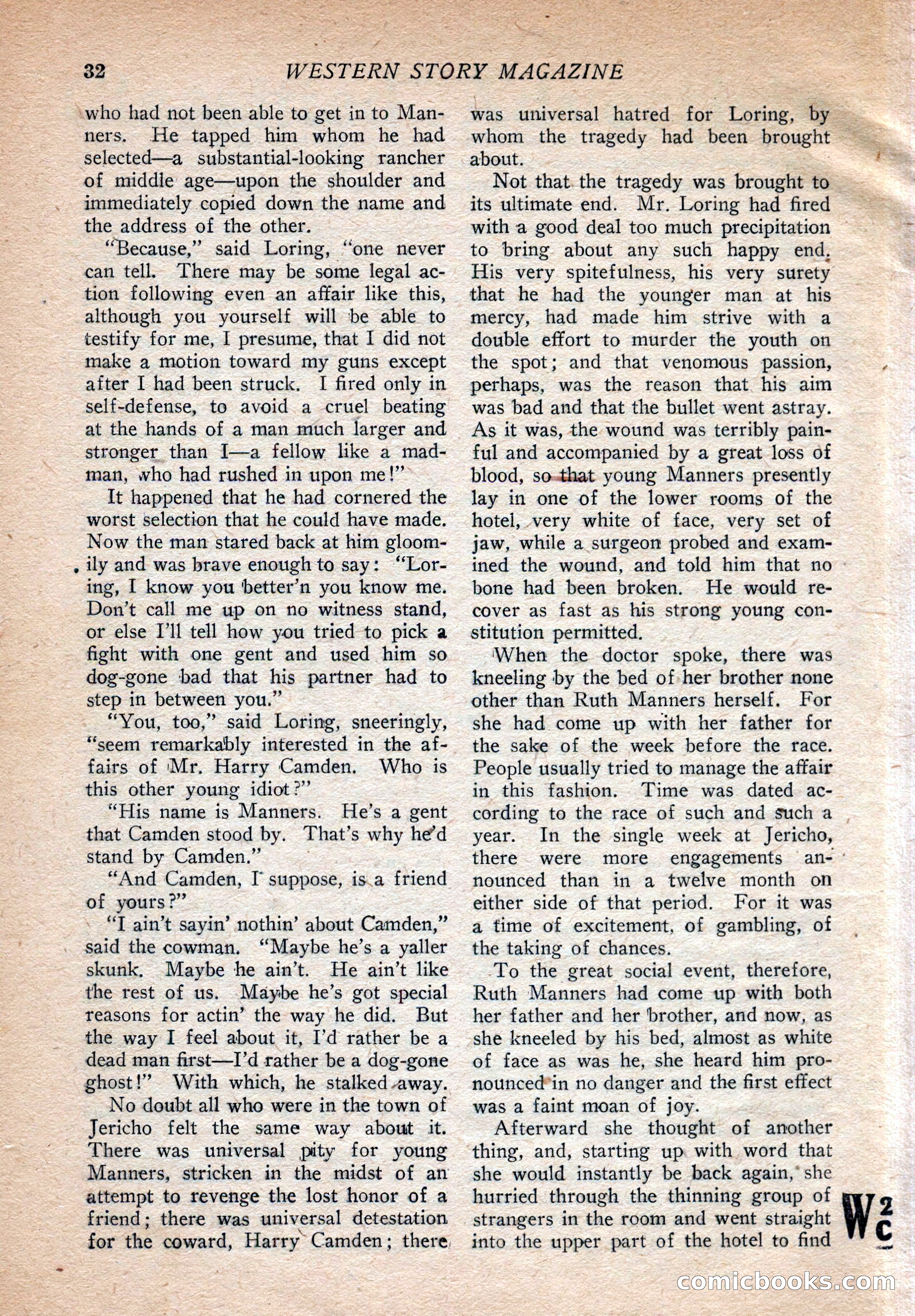 Western Story Magazine, August 9, 1924 — page 34 of 148