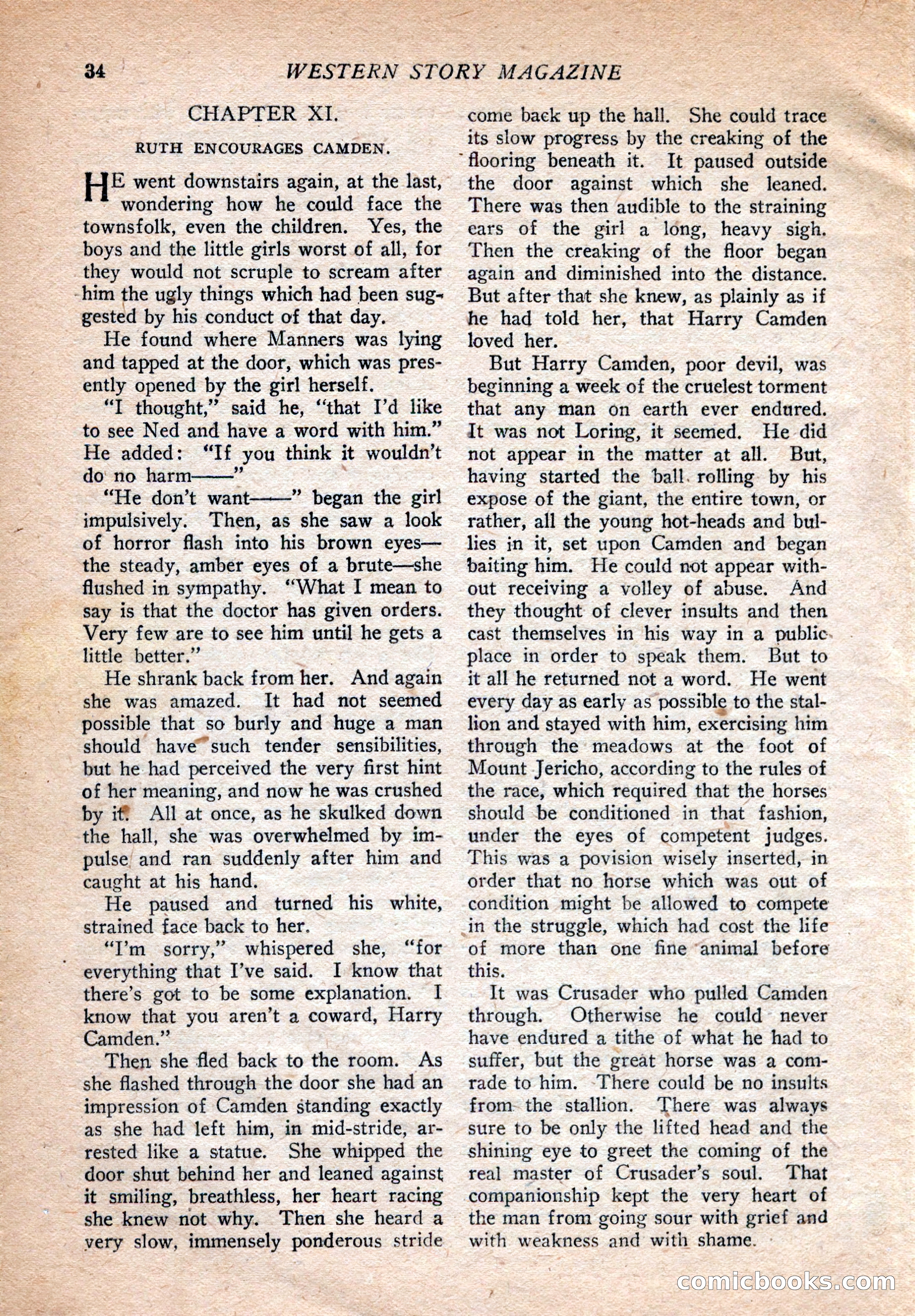 Western Story Magazine, August 9, 1924 — page 36 of 148