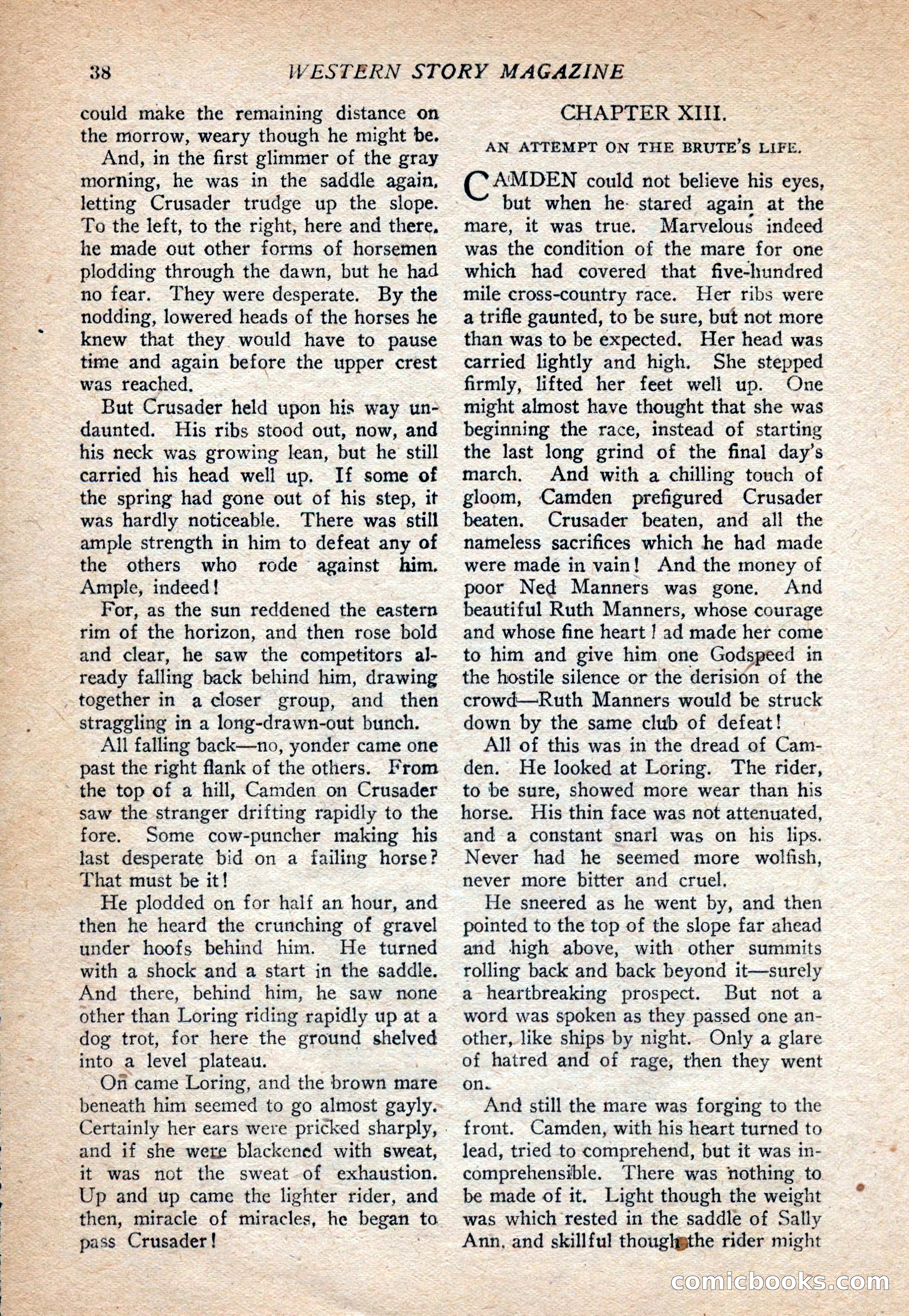 Western Story Magazine, August 9, 1924 — page 40 of 148