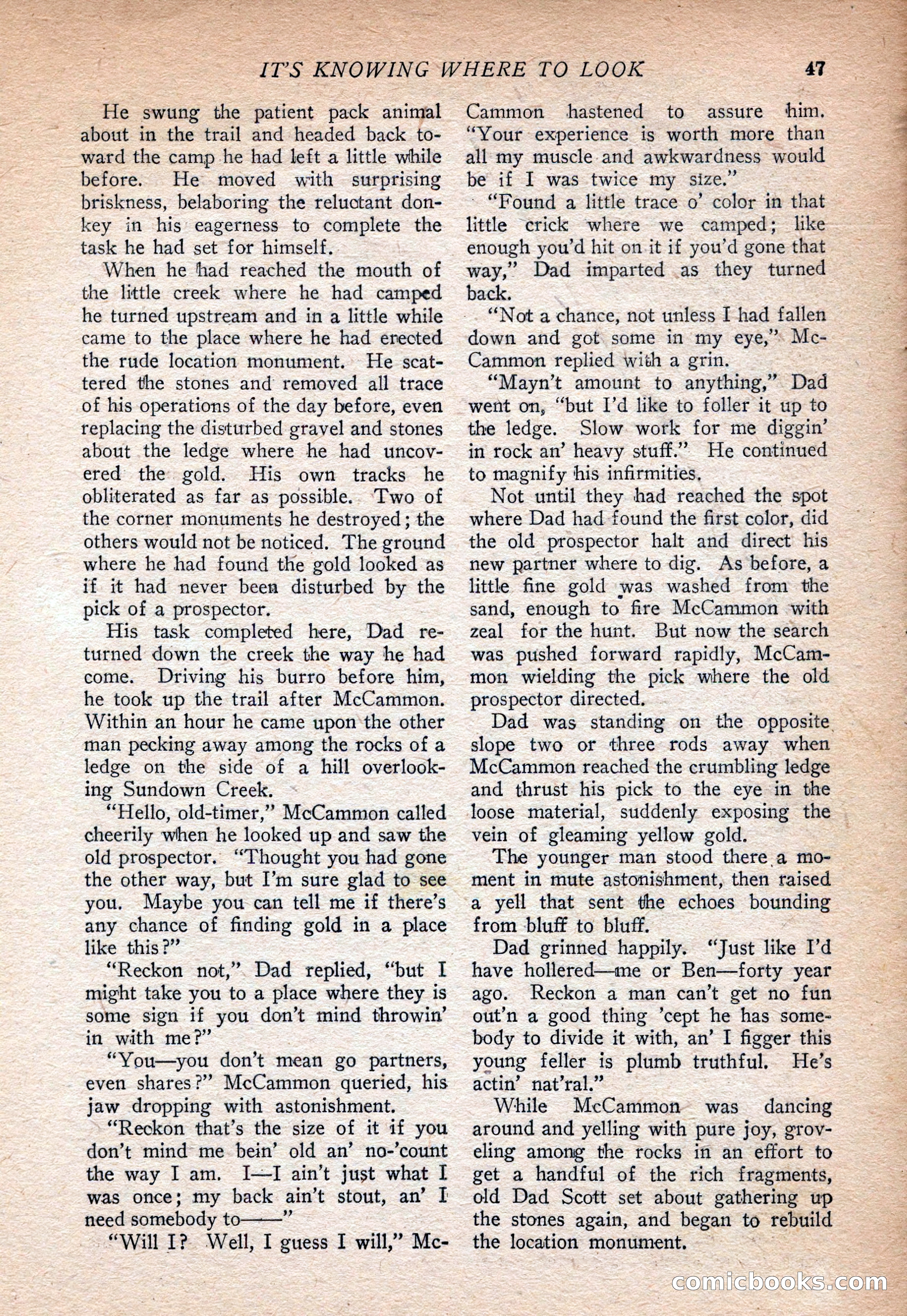 Western Story Magazine, August 9, 1924 — page 49 of 148