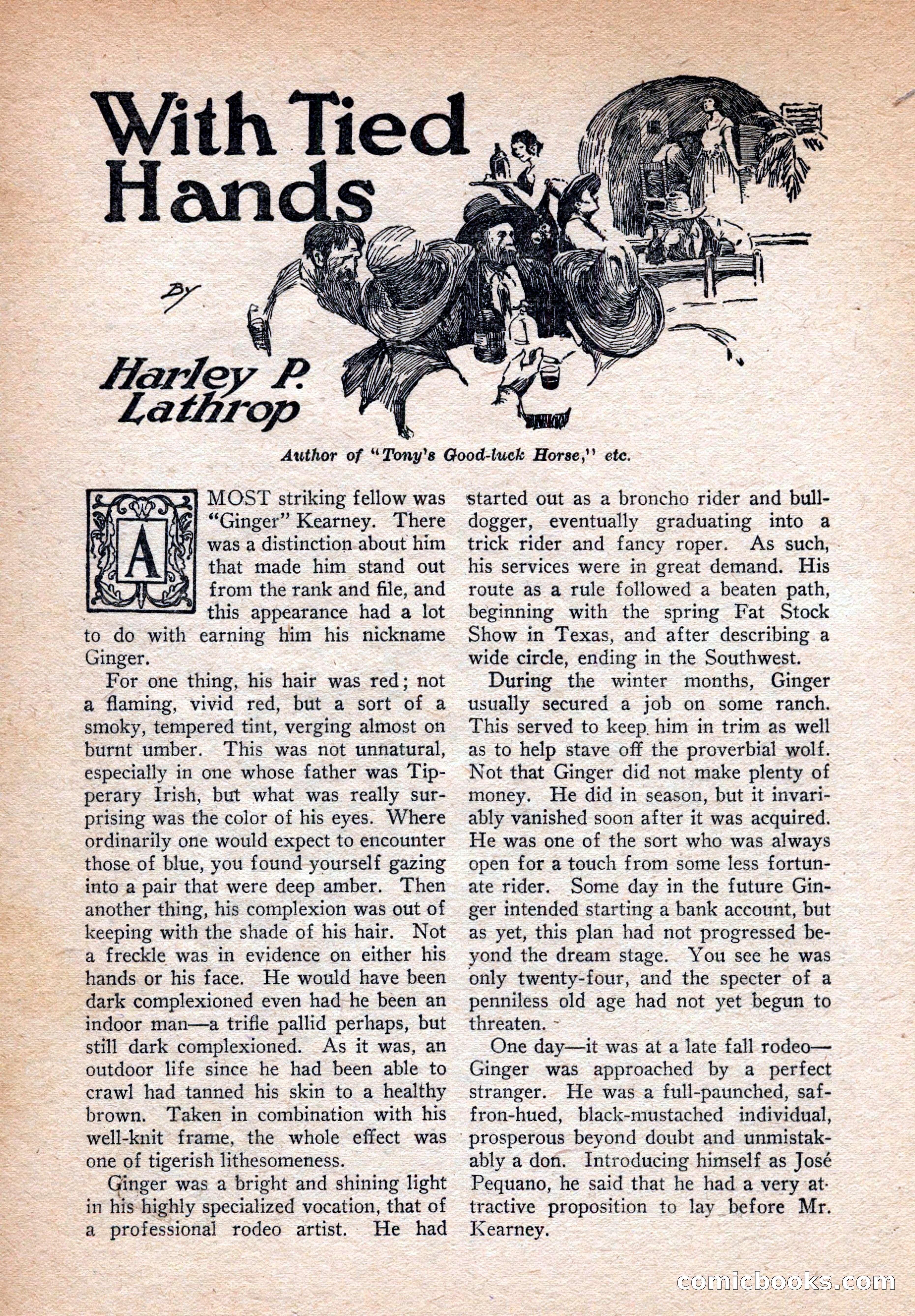 Western Story Magazine, August 9, 1924 — page 50 of 148