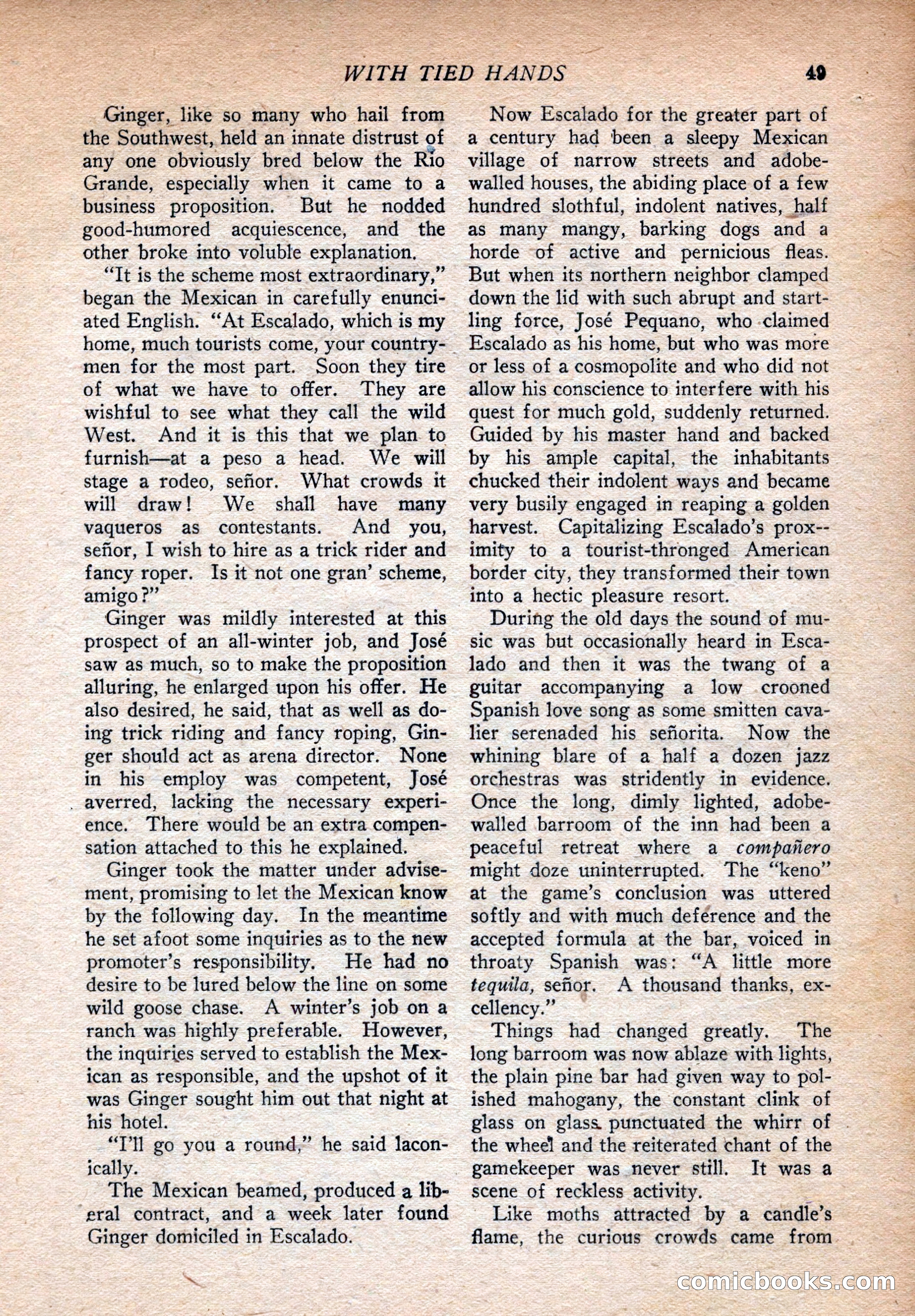 Western Story Magazine, August 9, 1924 — page 51 of 148
