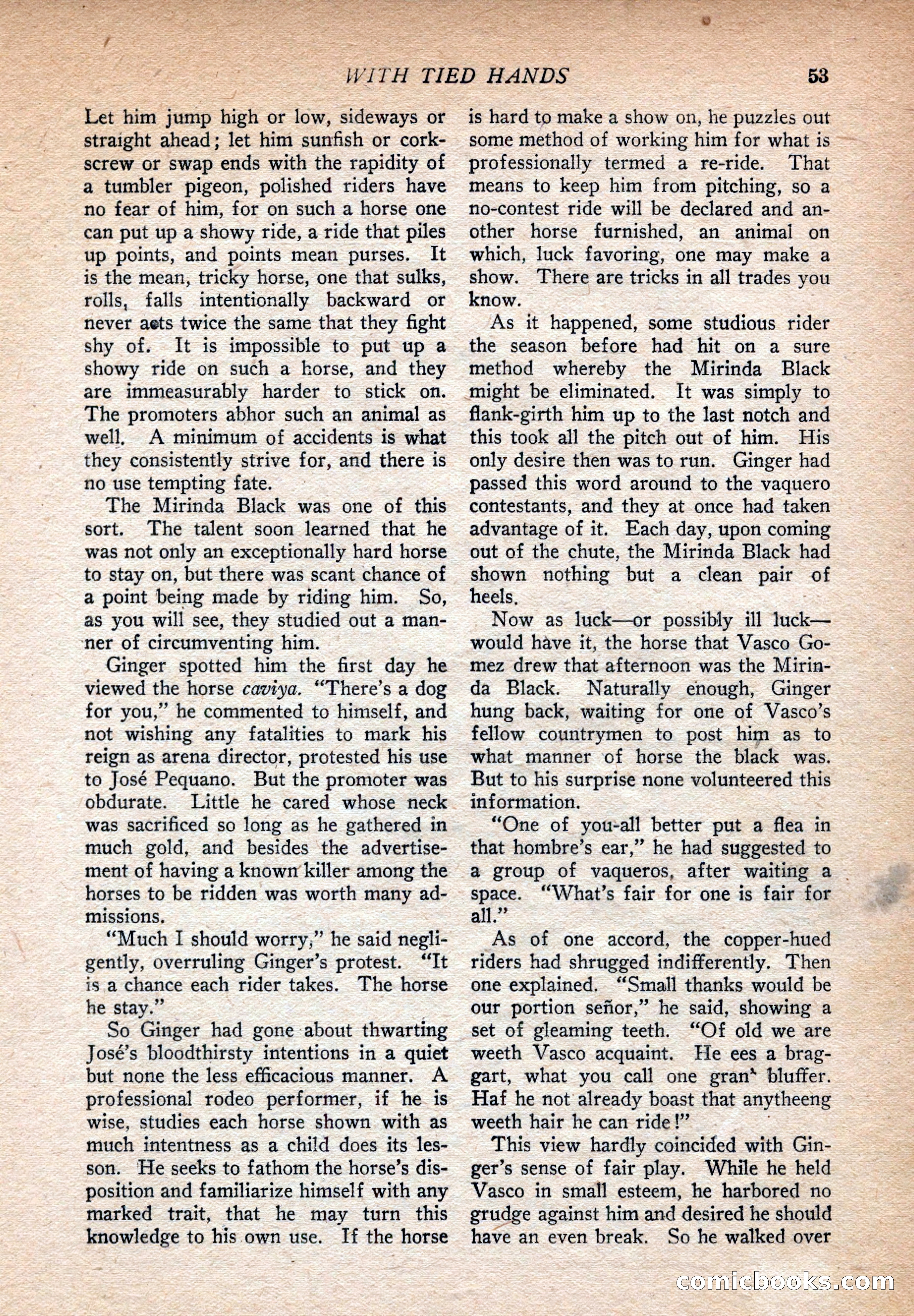 Western Story Magazine, August 9, 1924 — page 55 of 148