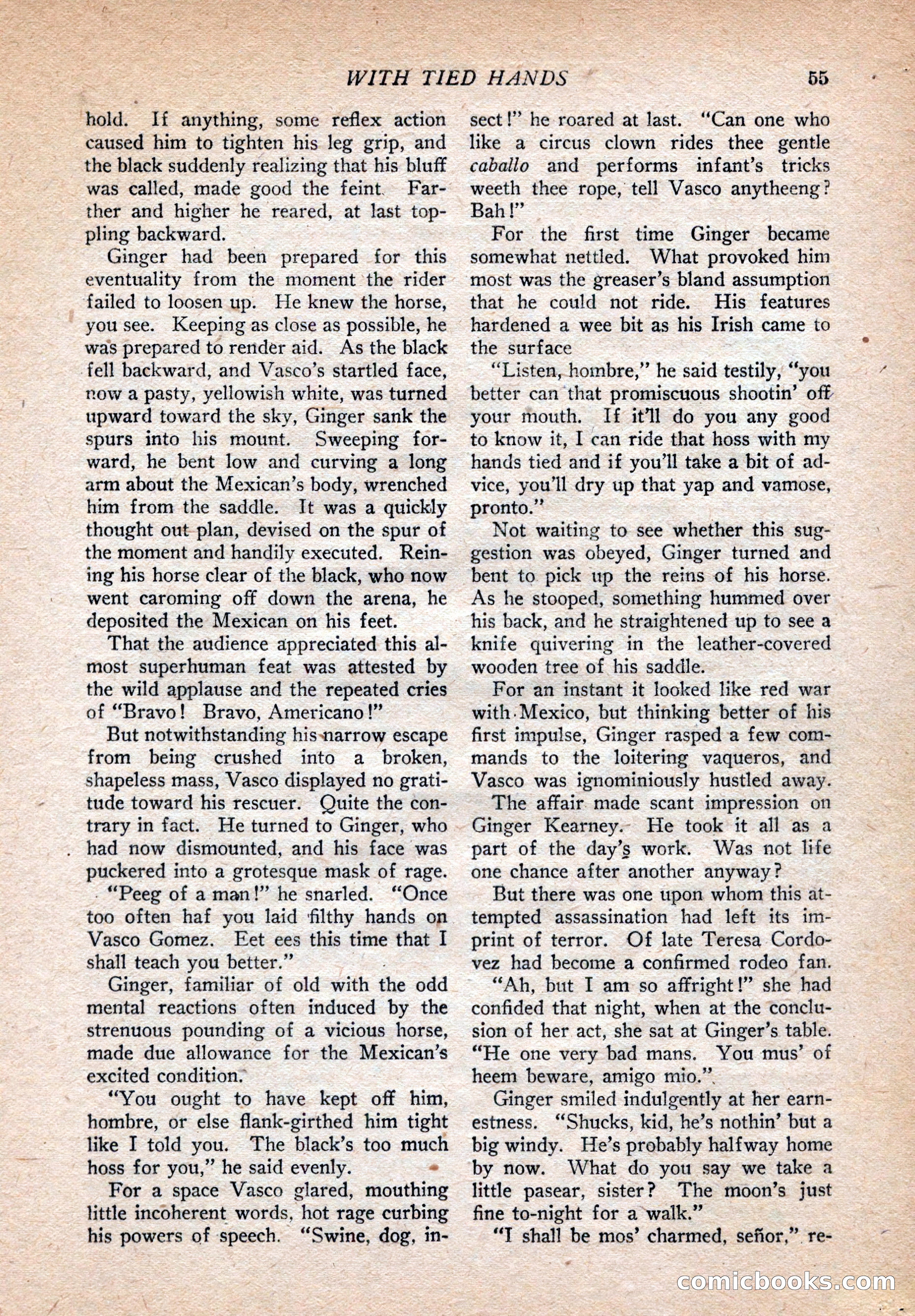 Western Story Magazine, August 9, 1924 — page 57 of 148