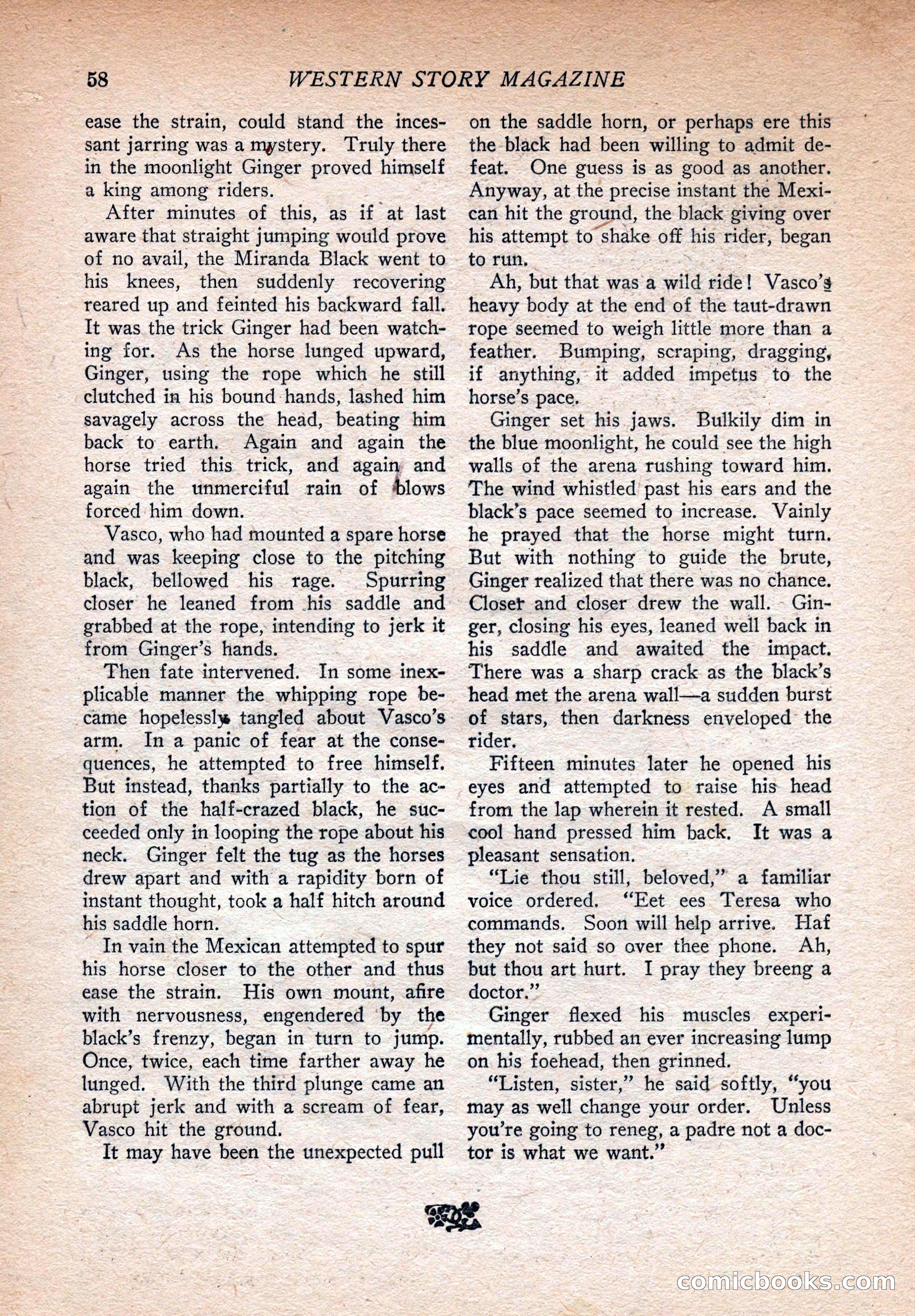 Western Story Magazine, August 9, 1924 — page 60 of 148