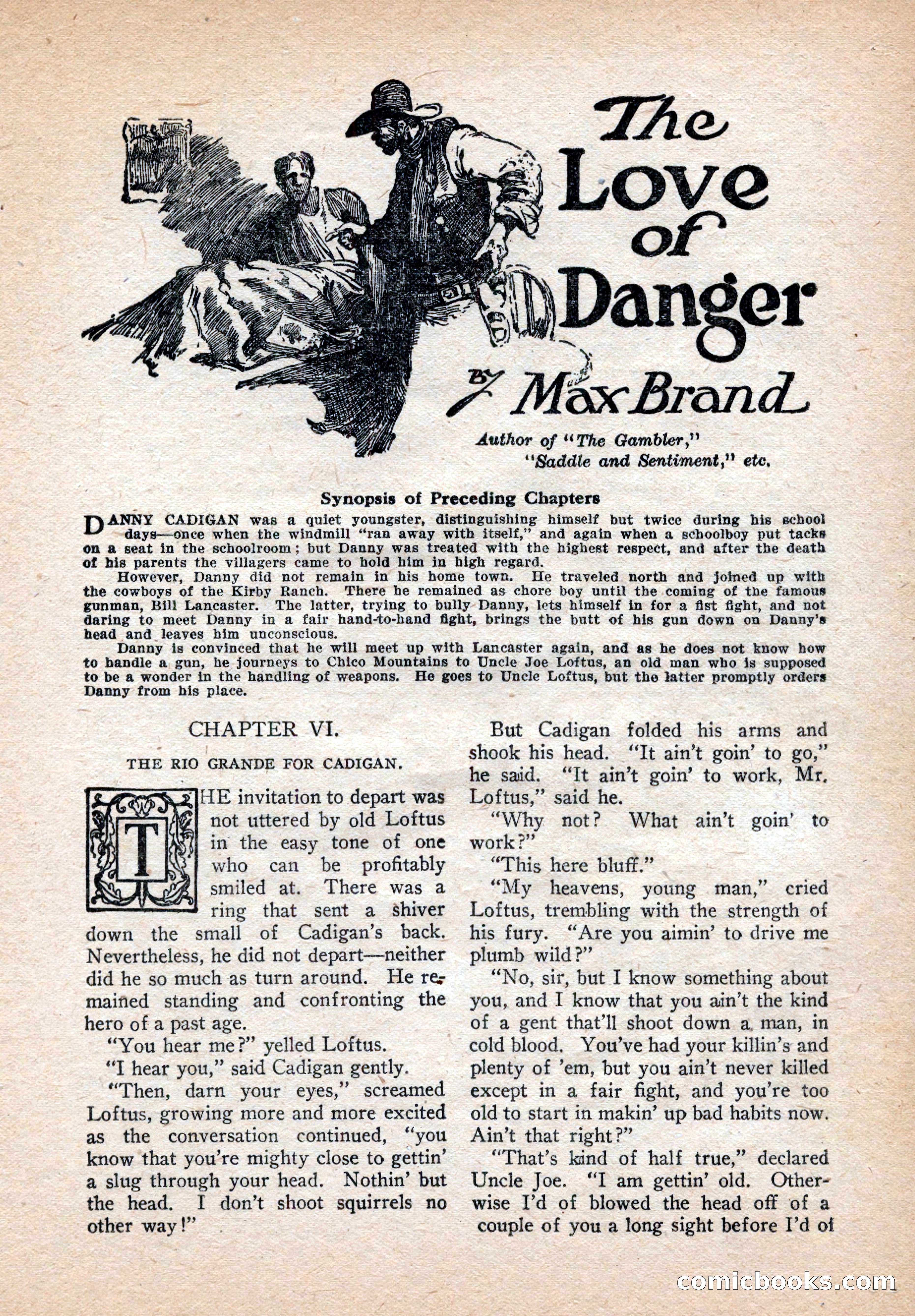 Western Story Magazine, August 9, 1924 — page 61 of 148