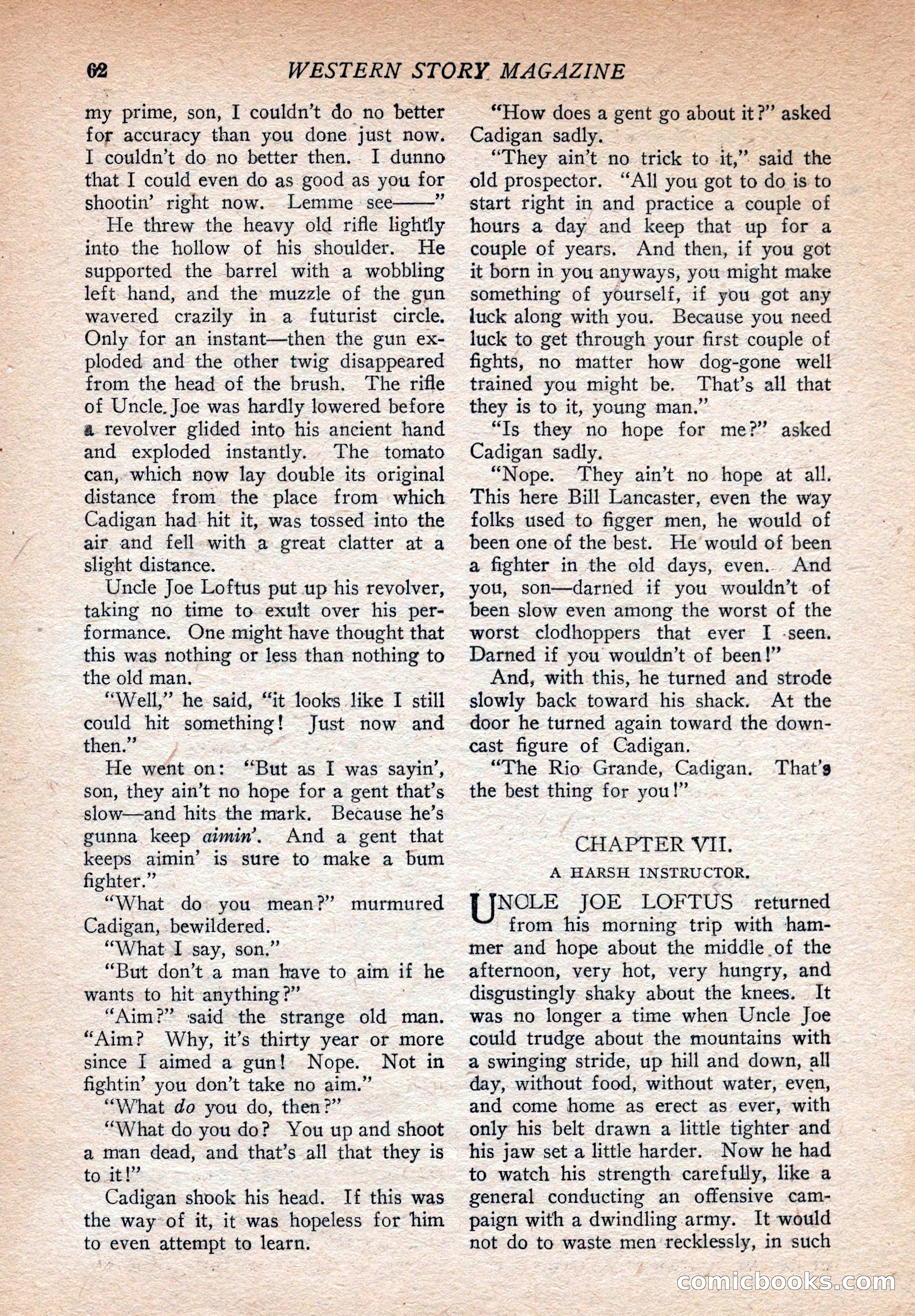 Western Story Magazine, August 9, 1924 — page 64 of 148