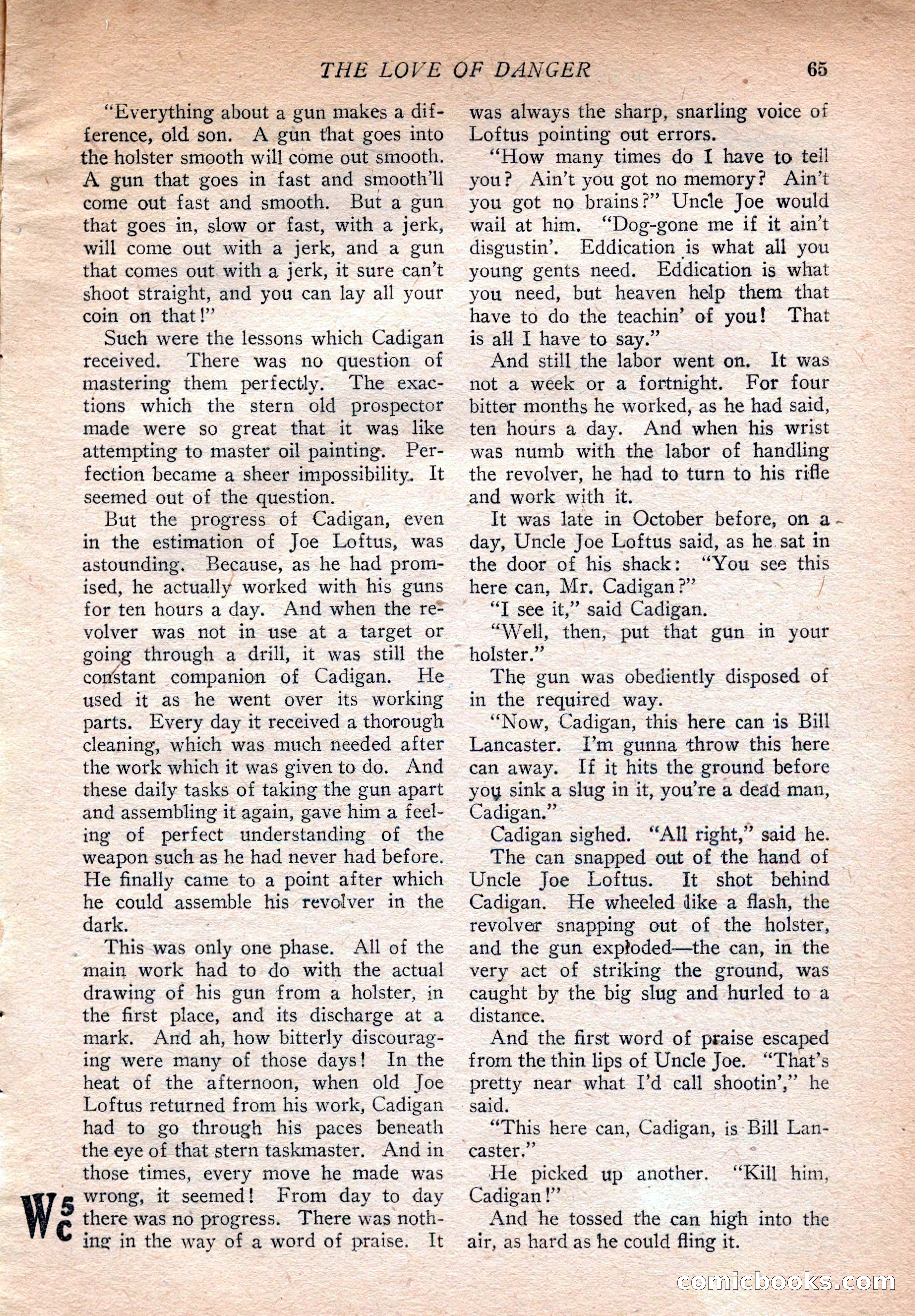 Western Story Magazine, August 9, 1924 — page 67 of 148