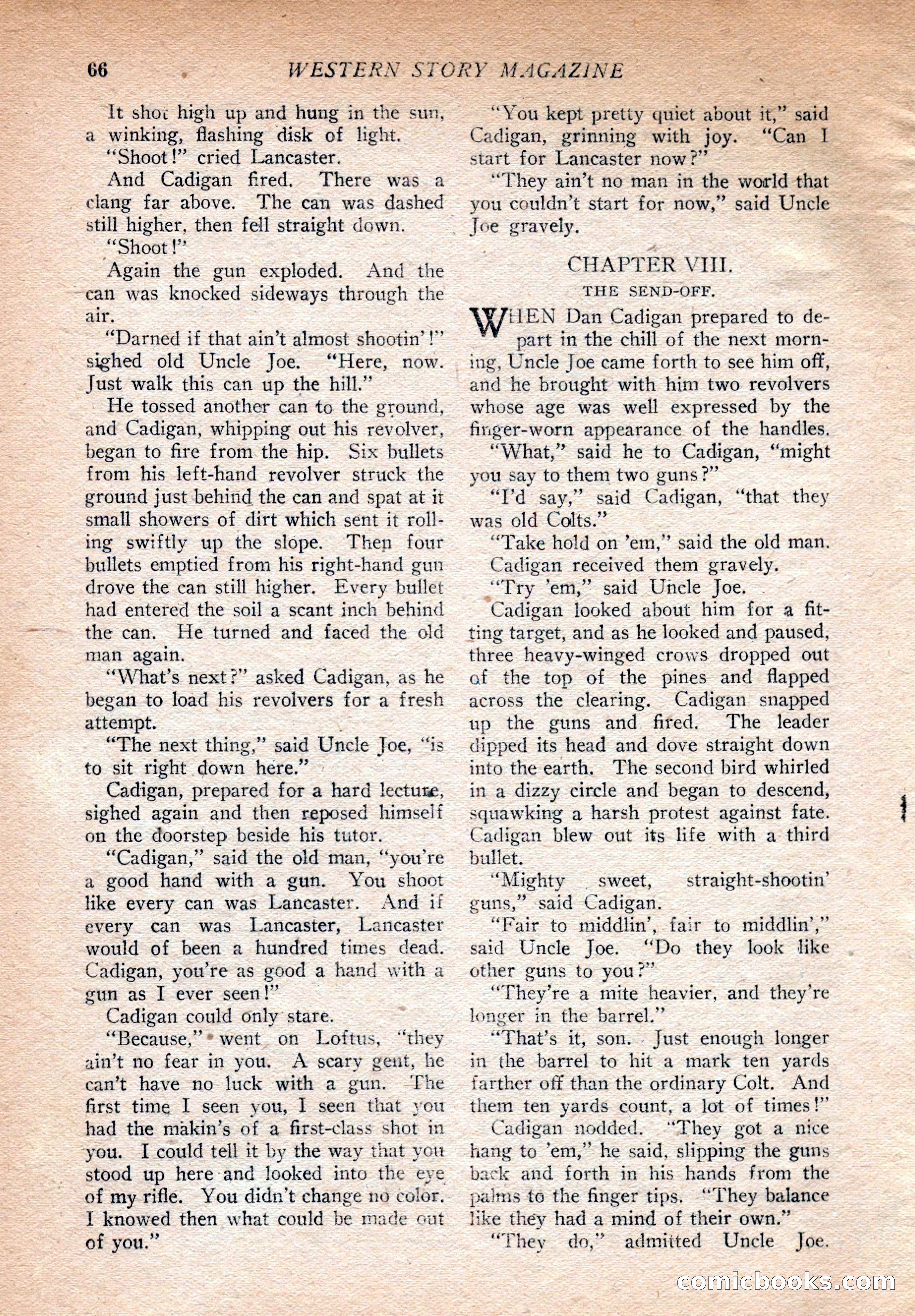 Western Story Magazine, August 9, 1924 — page 68 of 148