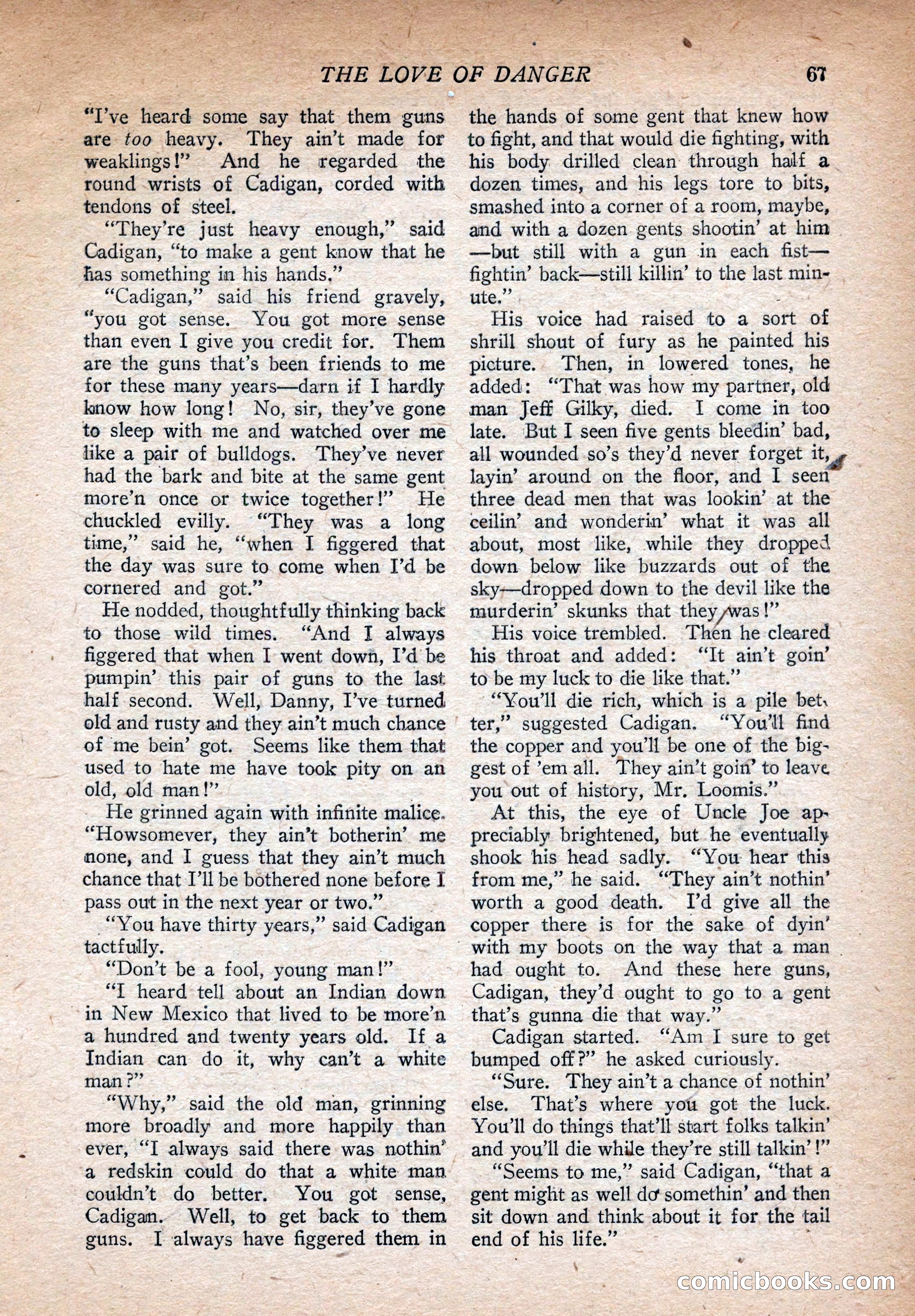 Western Story Magazine, August 9, 1924 — page 69 of 148